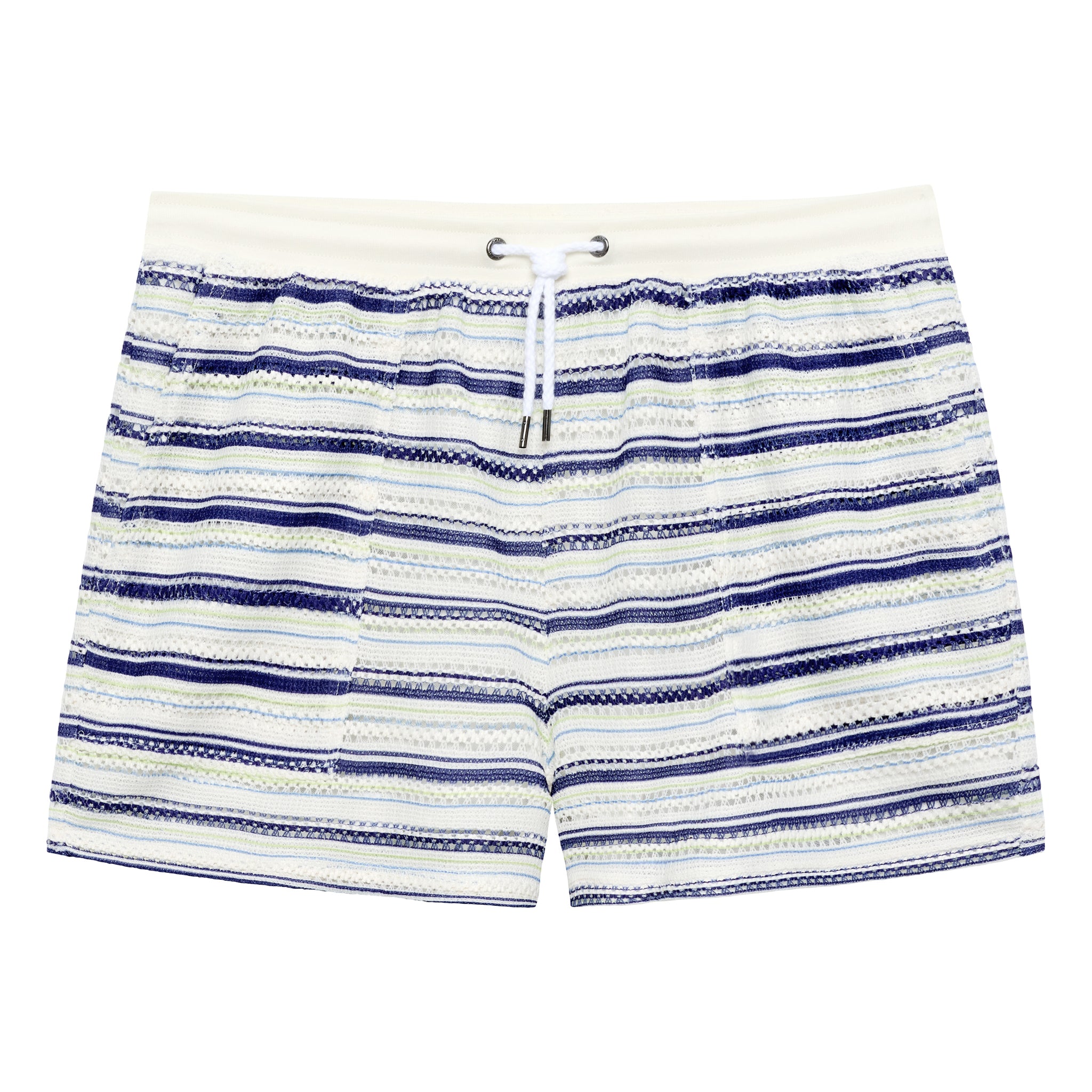 NEW- Marine Stripe Argento Knit Short
