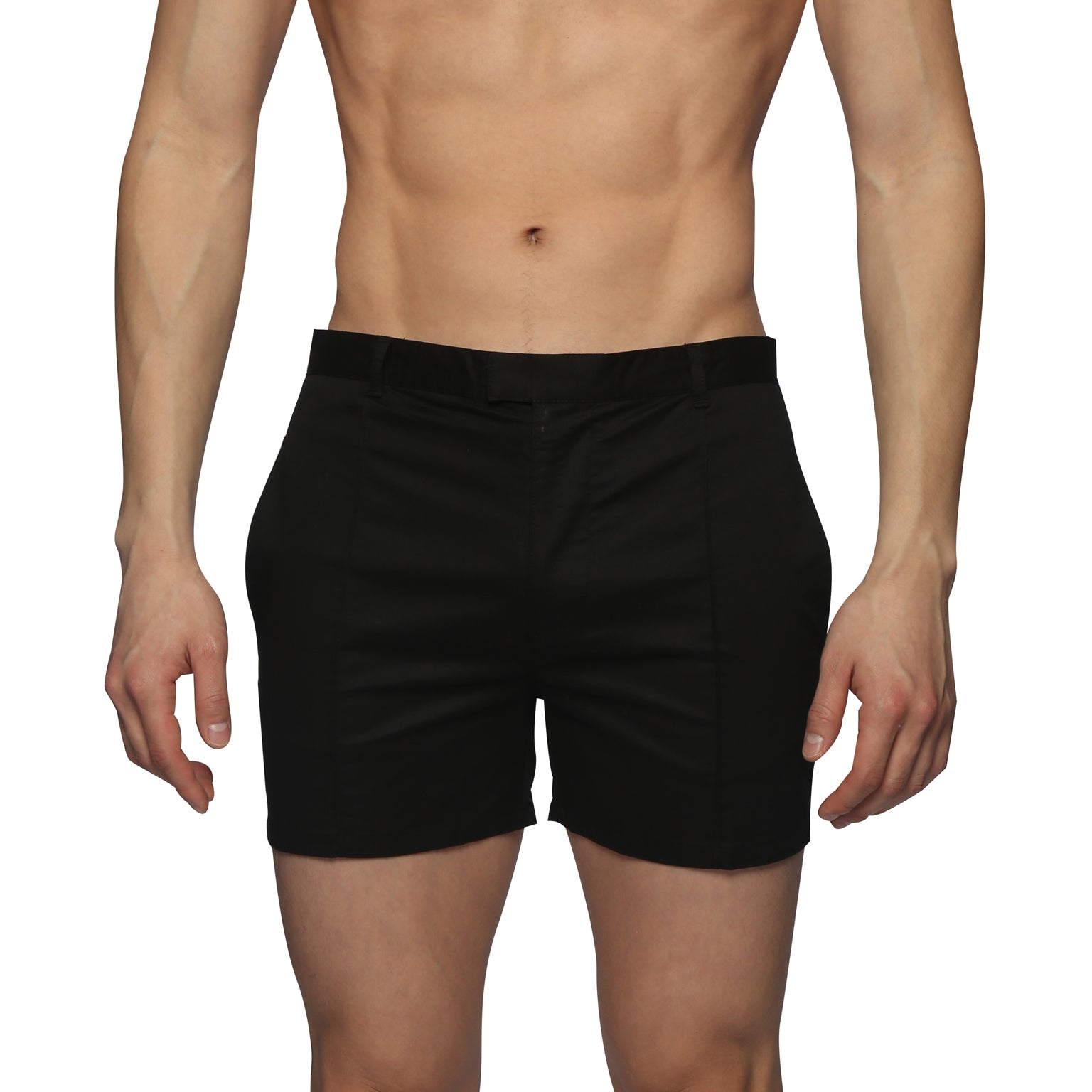 SPRING '24- Black Spring Twill Portofino Short