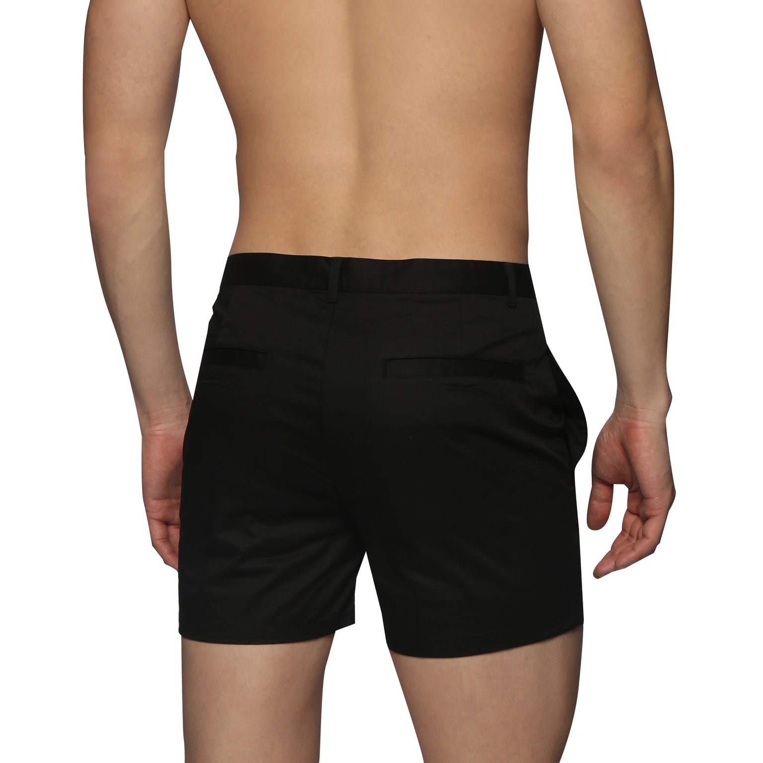 SPRING '24- Black Spring Twill Portofino Short