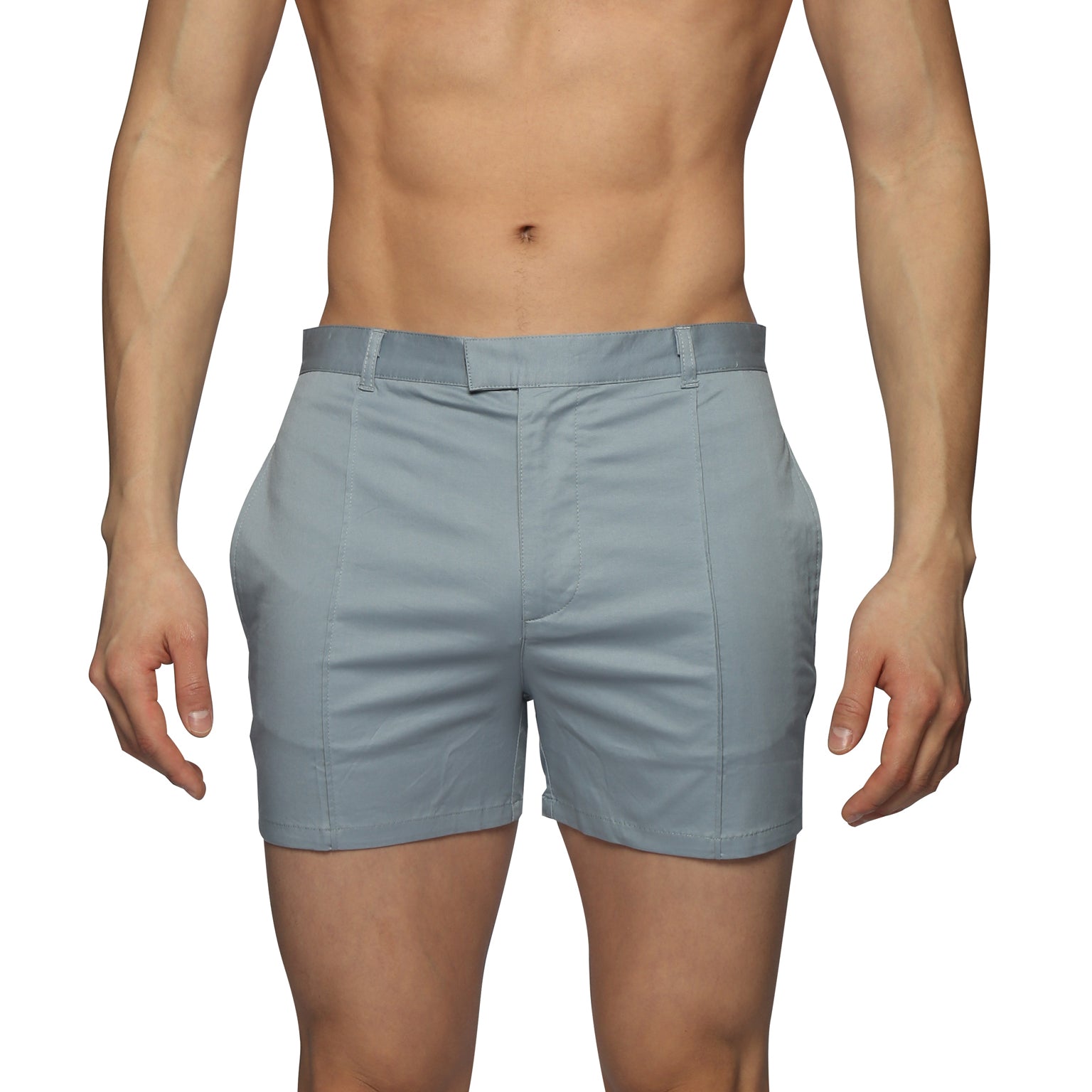 SAVE 70%- Blue Steel Spring Twill Portofino Short - parke & ronen