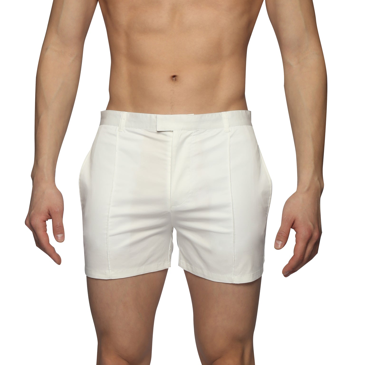 SPRING '24- Soft White Spring Twill Portofino Short