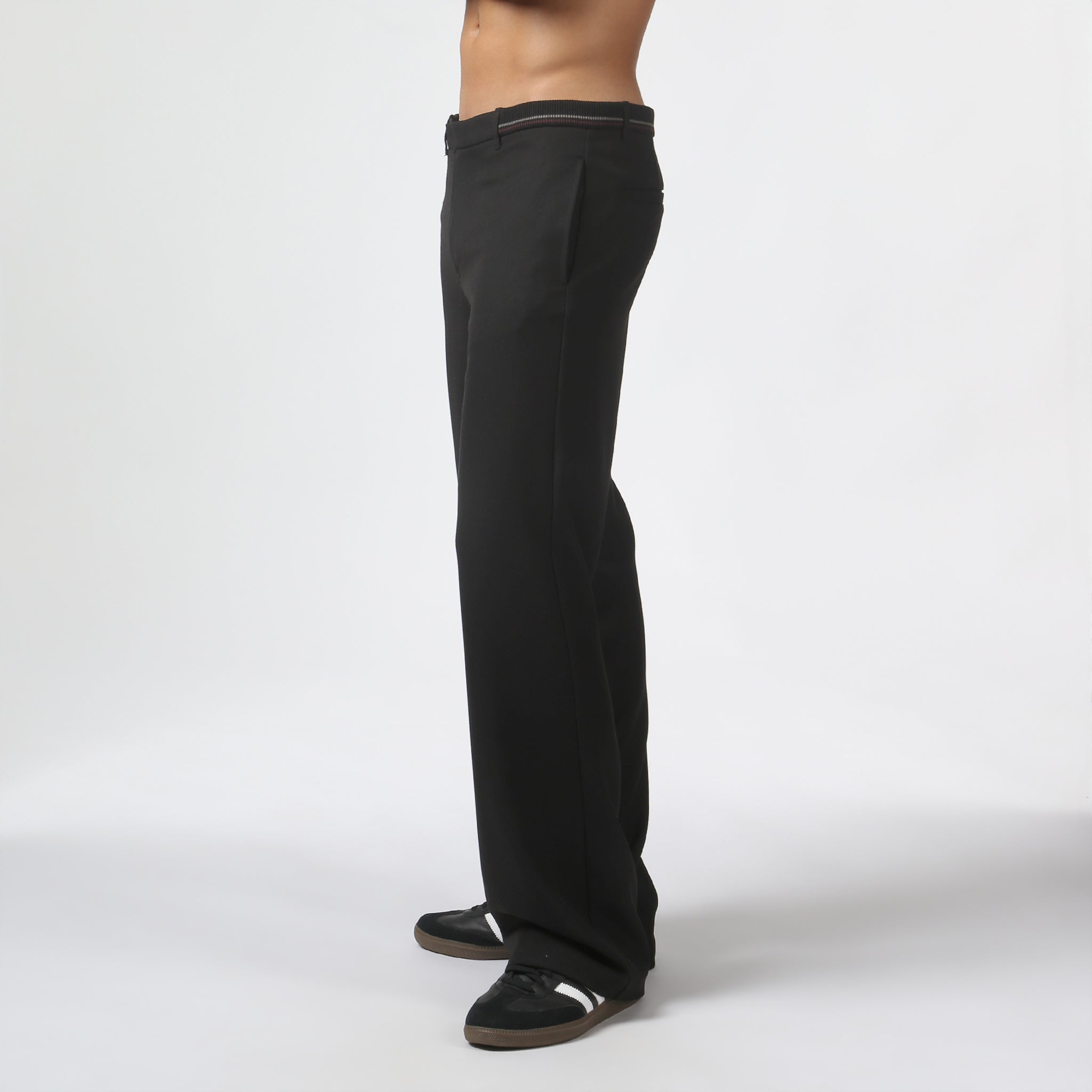 NEW- Black Arran Trouser