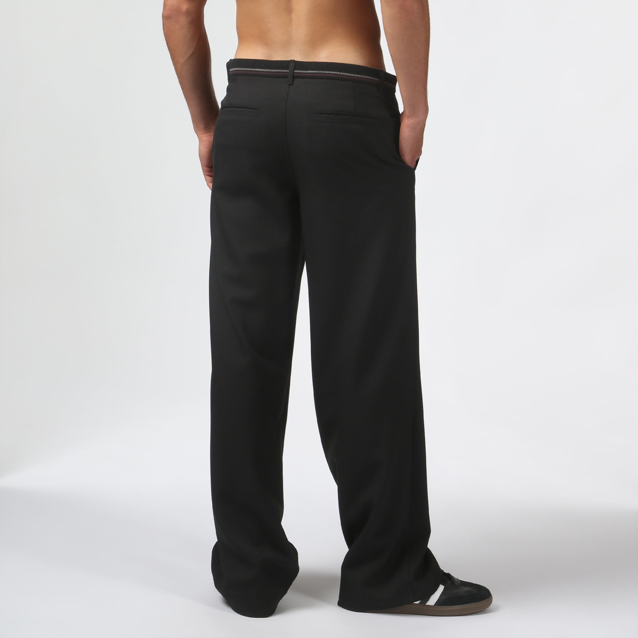 NEW- Black Arran Trouser