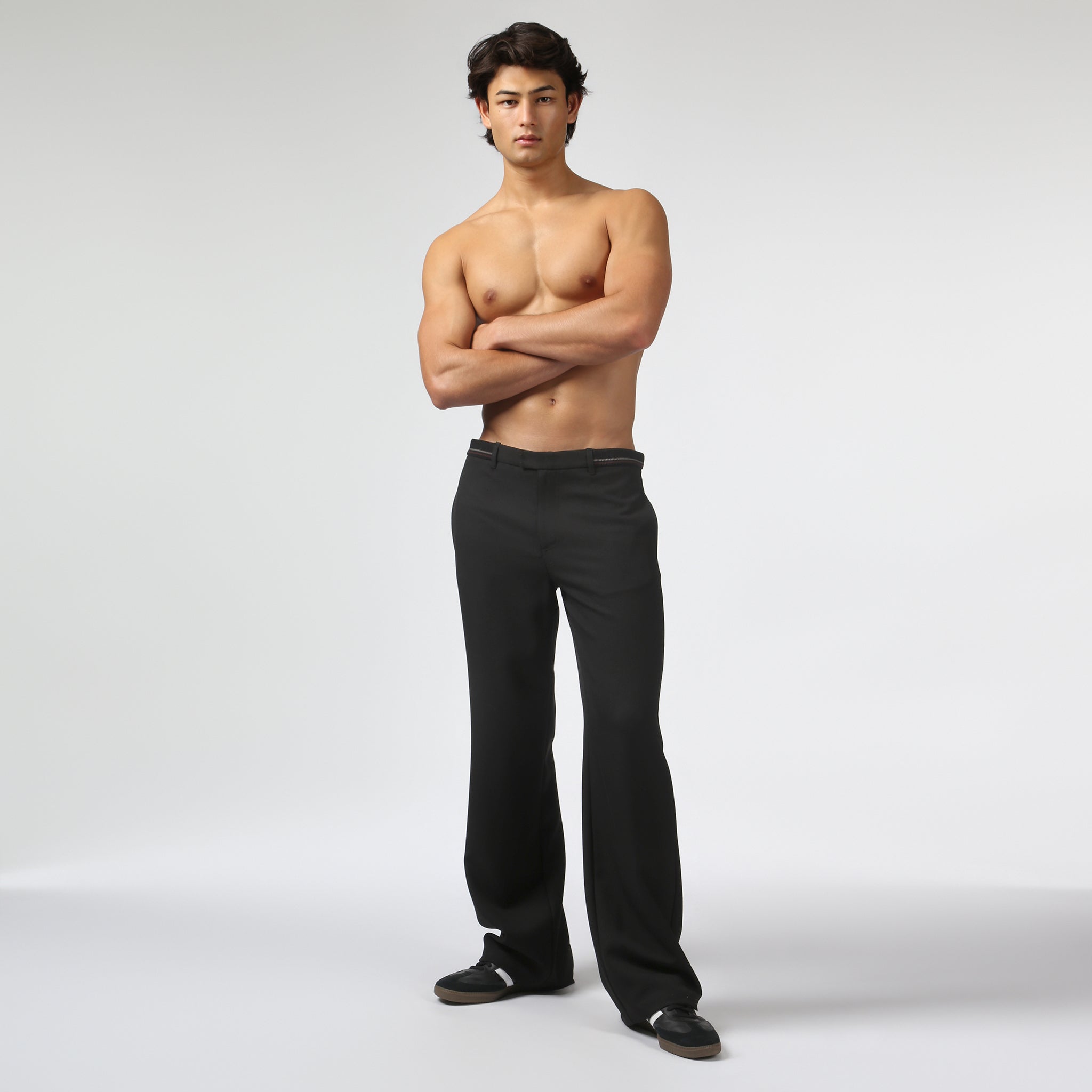 NEW- Black Arran Trouser