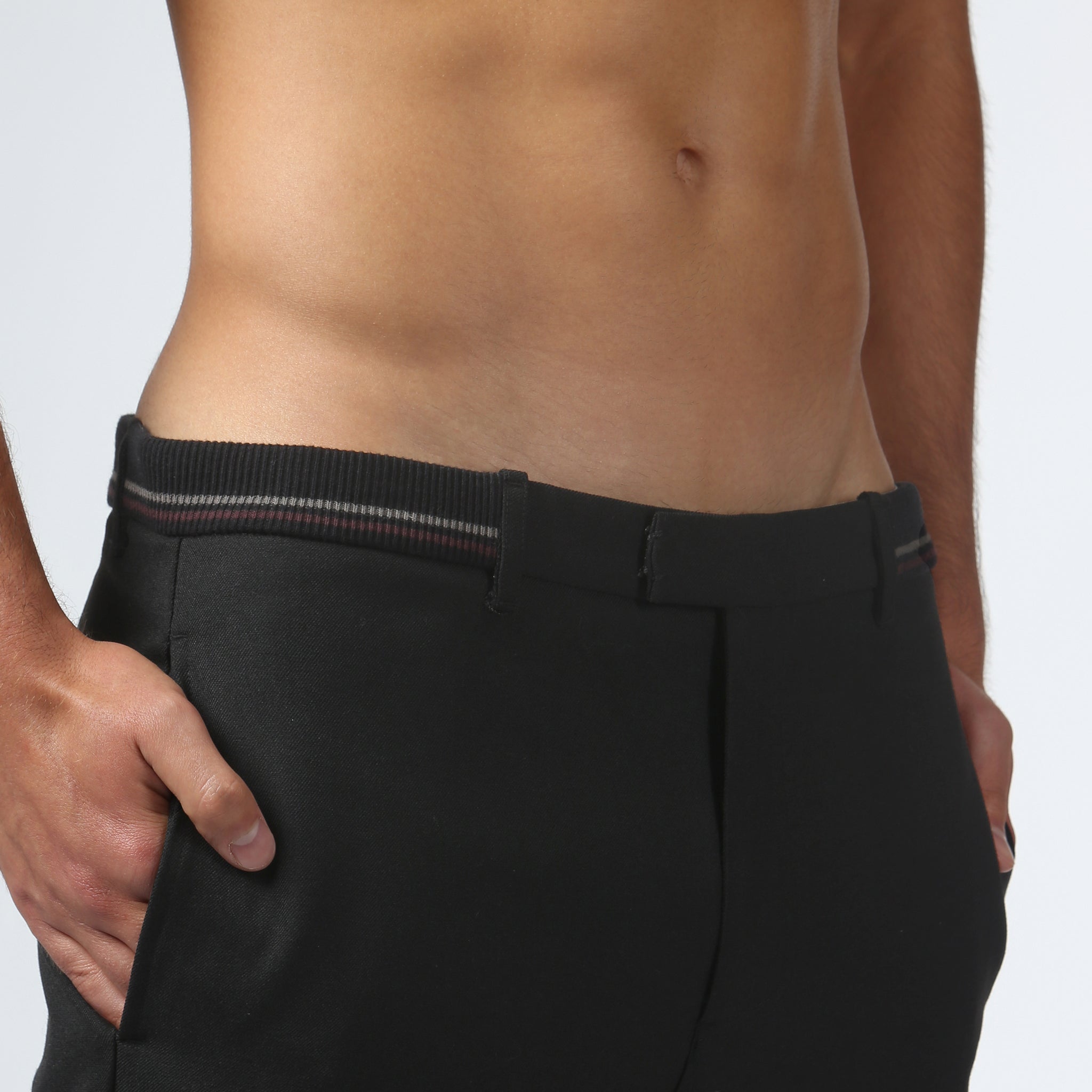 NEW- Black Arran Trouser
