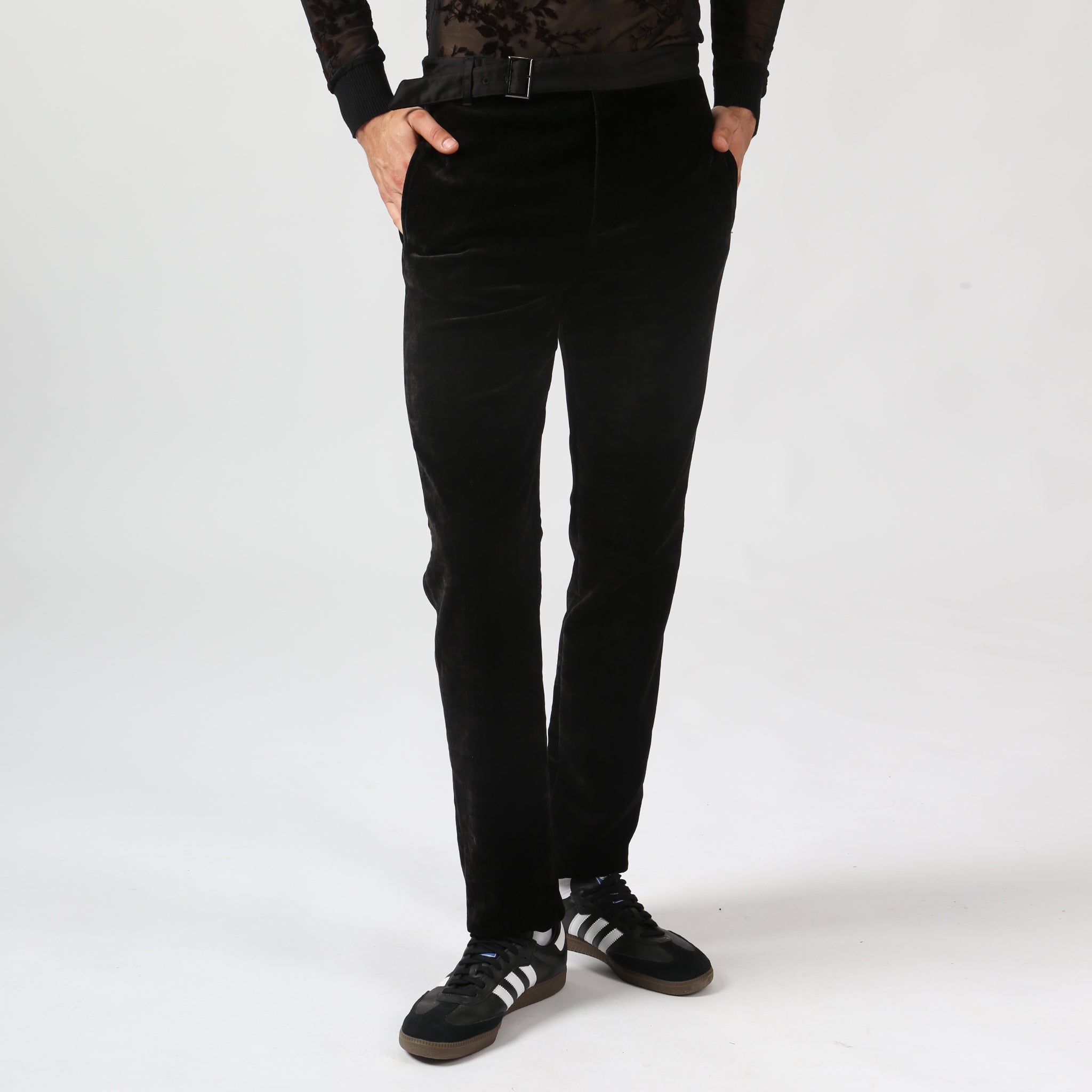 Black Velvet Tywyn Pant