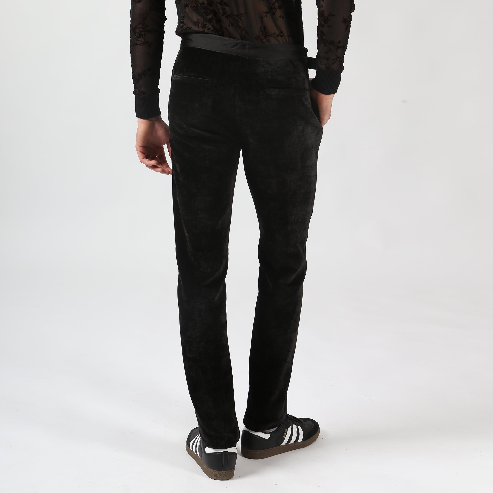 Black Velvet Tywyn Pant