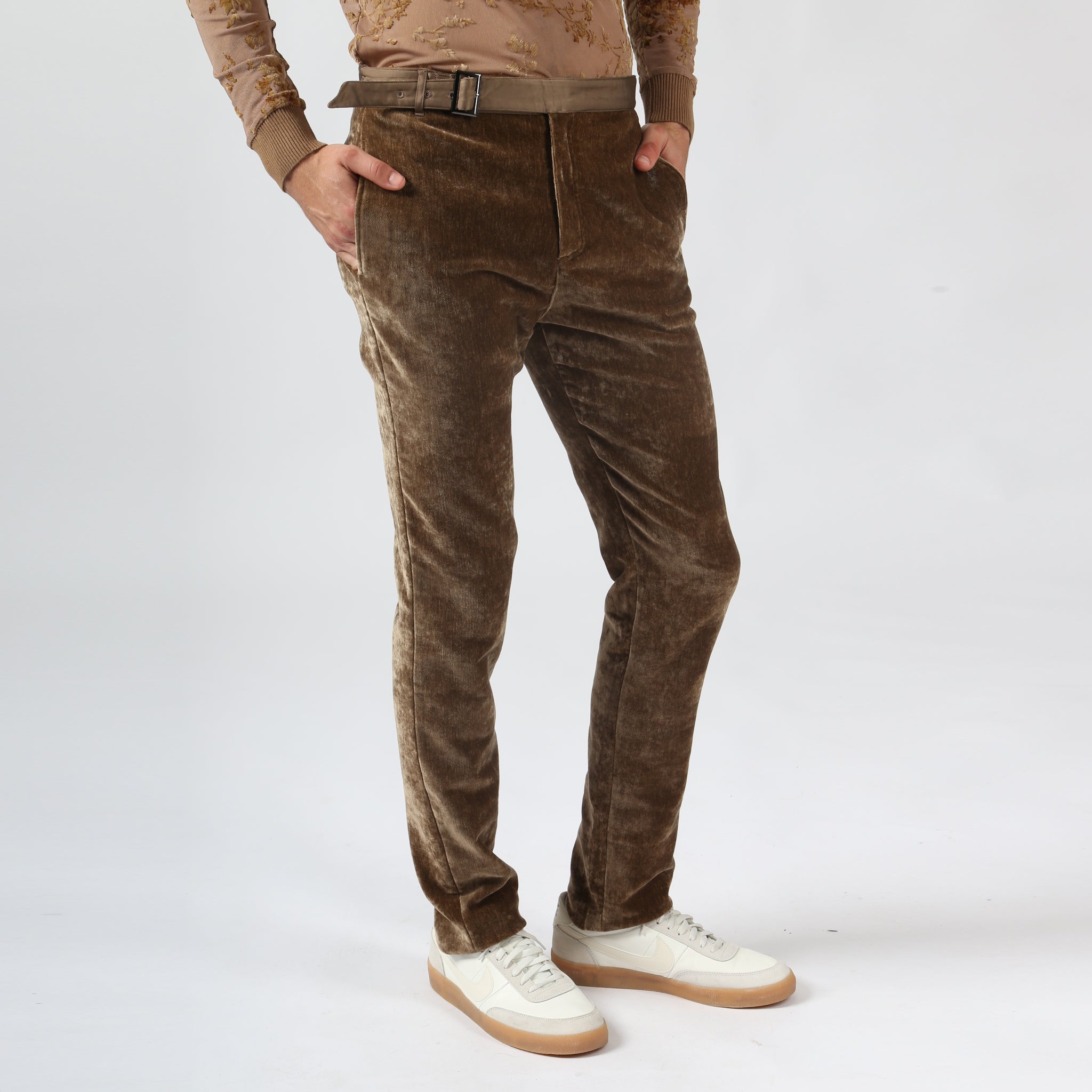 Sable Velvet Tywyn Pant