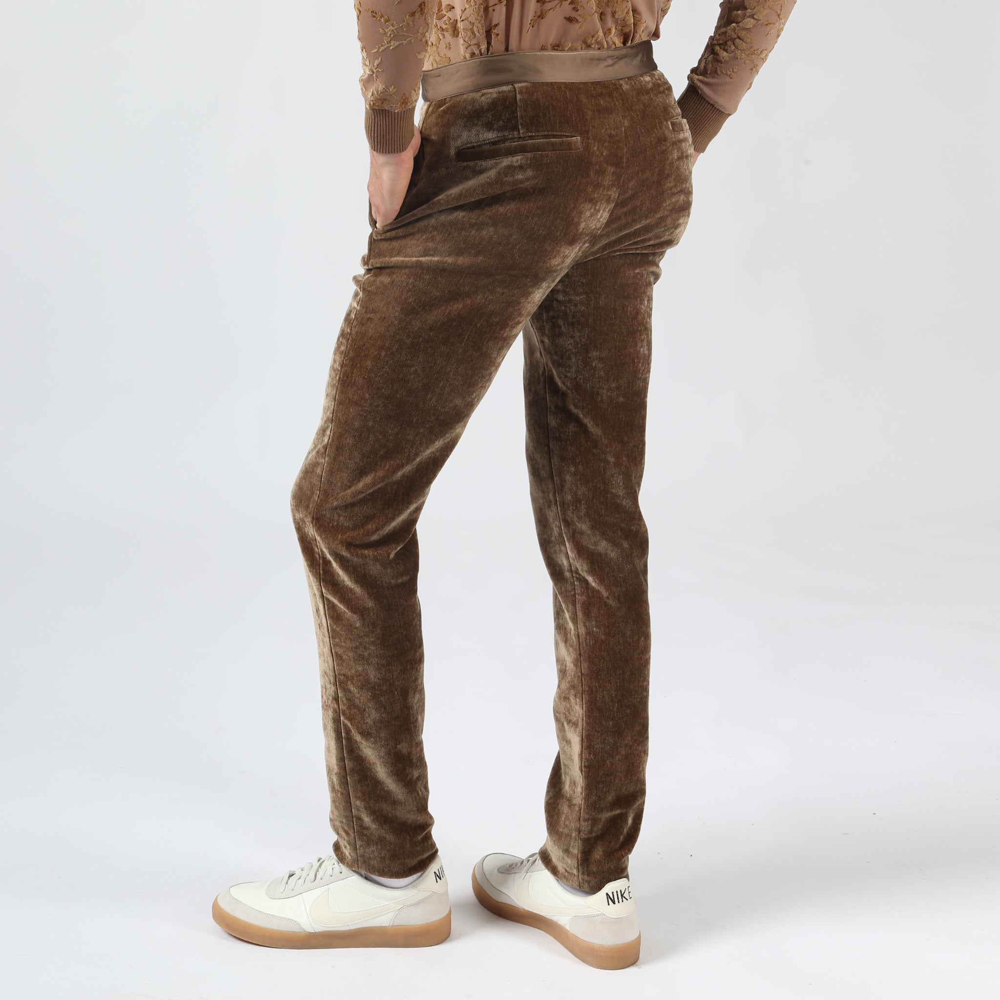 Sable Velvet Tywyn Pant