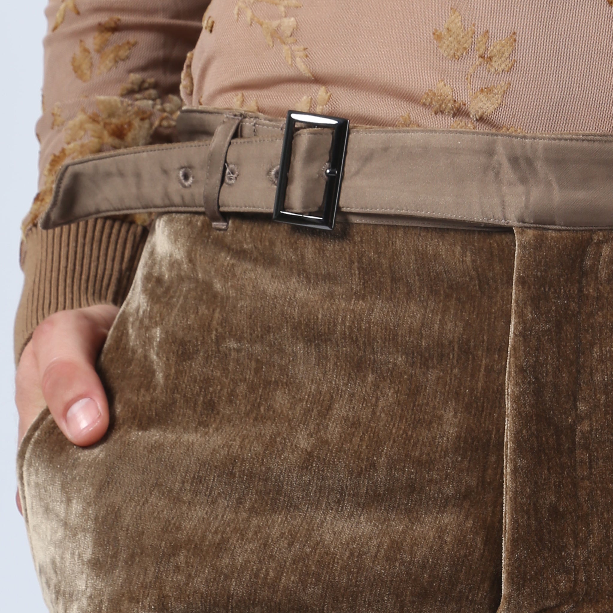 Sable Velvet Tywyn Pant