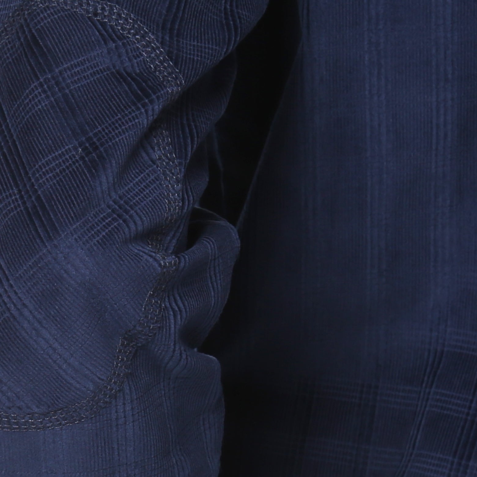 SAVE 70%- Ultramarine Corduroy Check Shirt