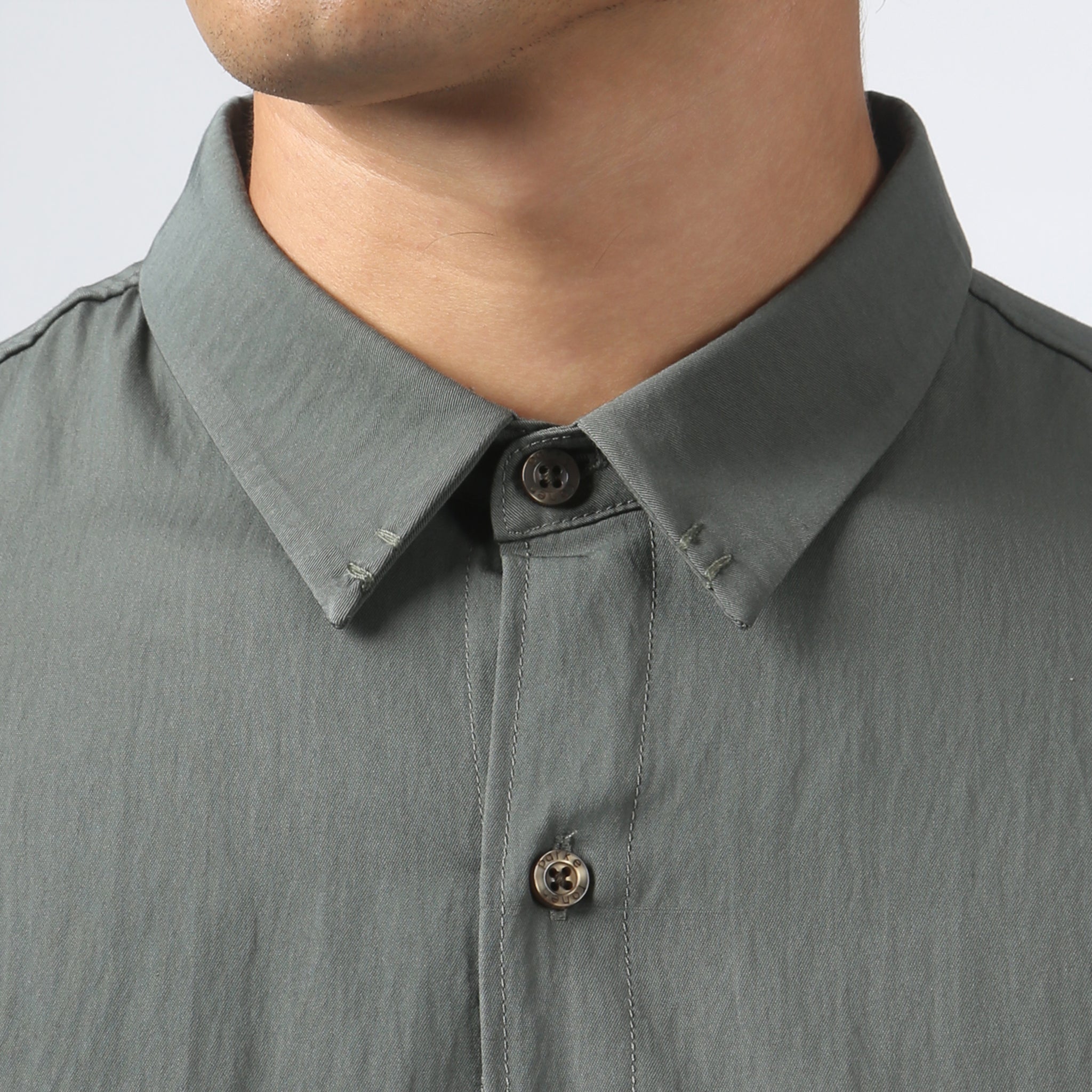 NEW- Moor Green Shoreland Shirt