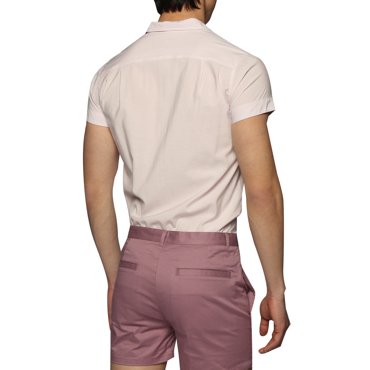 SPRING '24- Petal Pink Stretch Rayon Bal Harbor Shirt