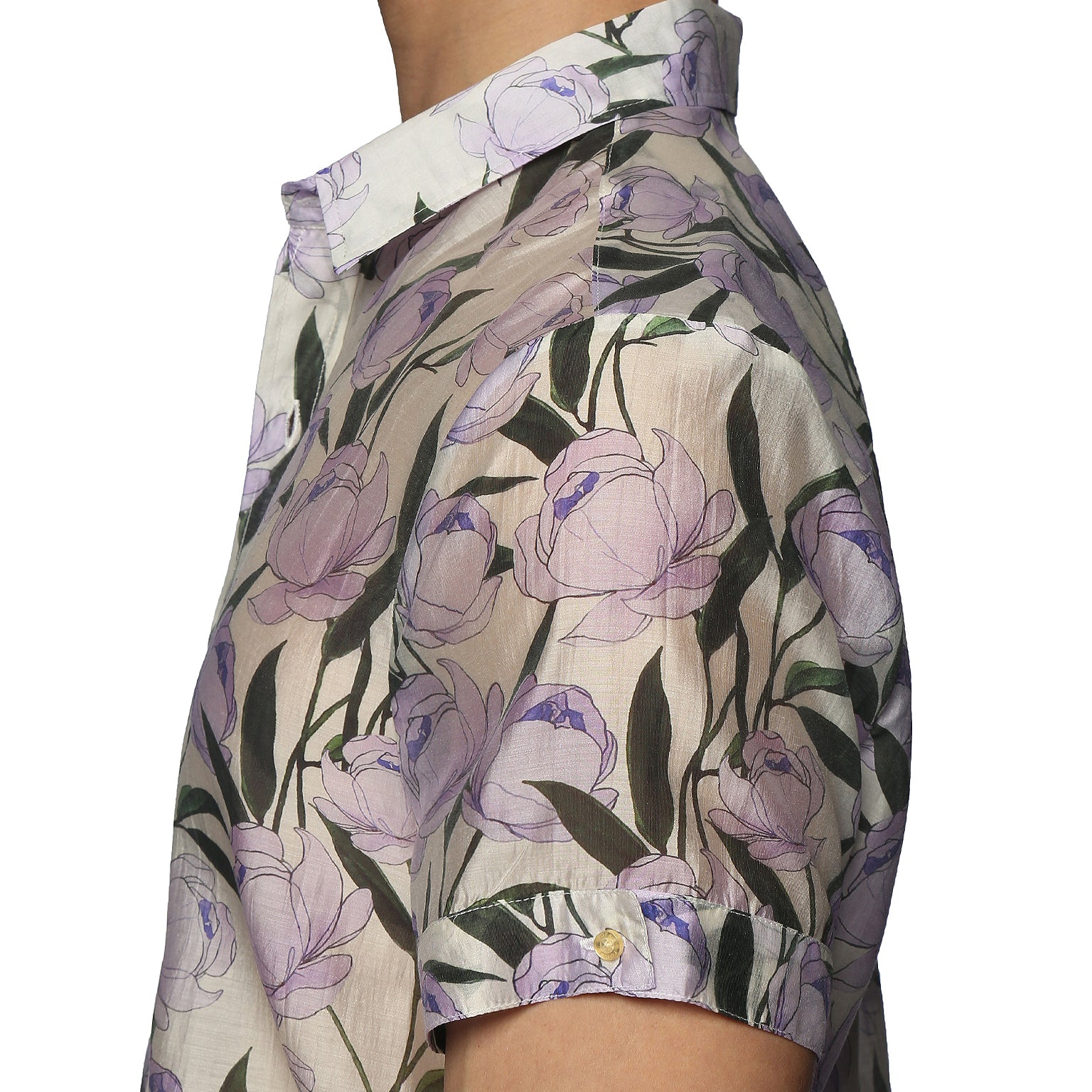 SPRING '24- Lilac Tivoli Print Biscayne Shirt