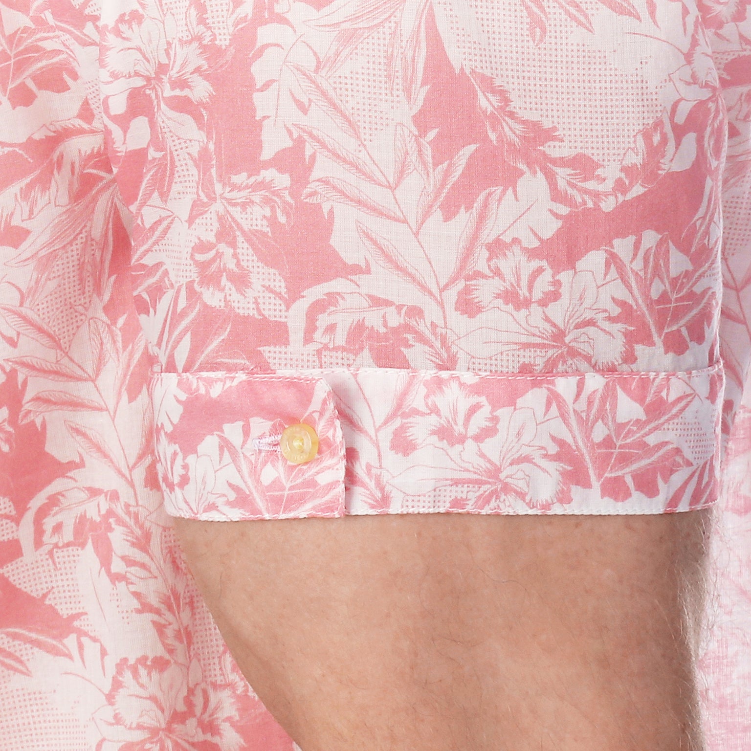 Pink Licthenstein Print Biscayne Shirt