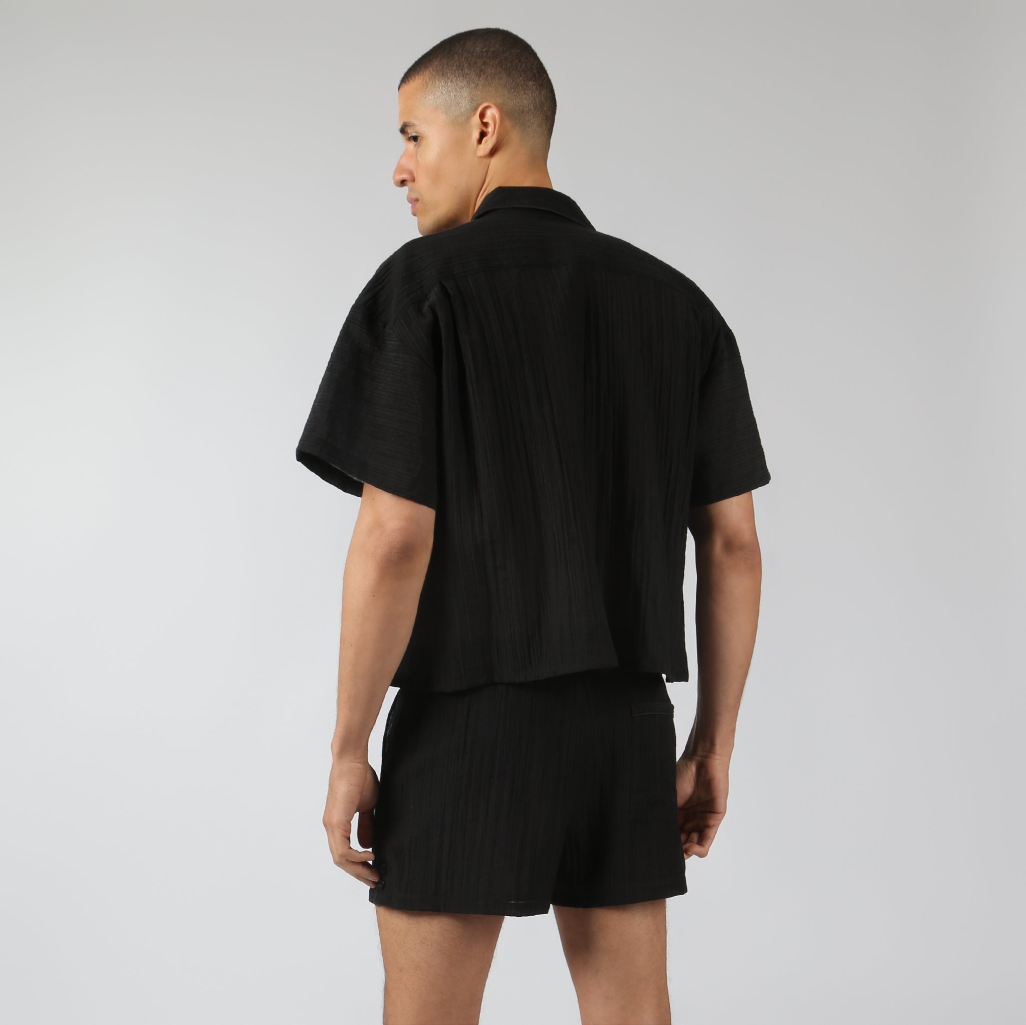 NEW- Obsidian Pebble Stripe PJ Shirt