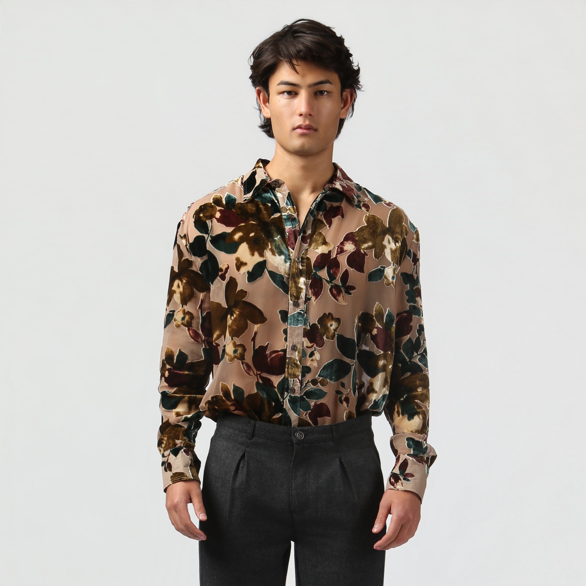 NEW- Fawn Linden Velvet Shirt