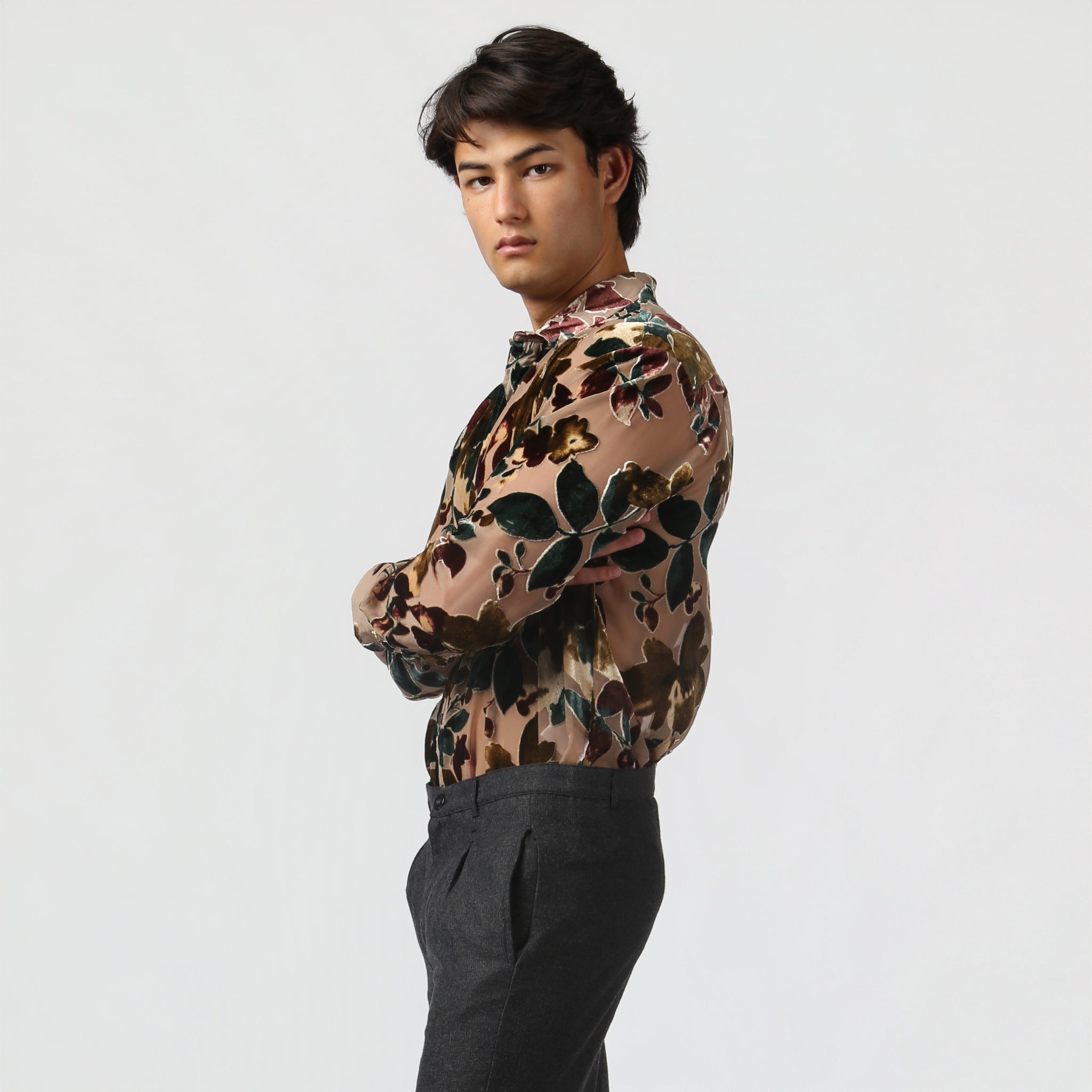 NEW- Fawn Linden Velvet Shirt