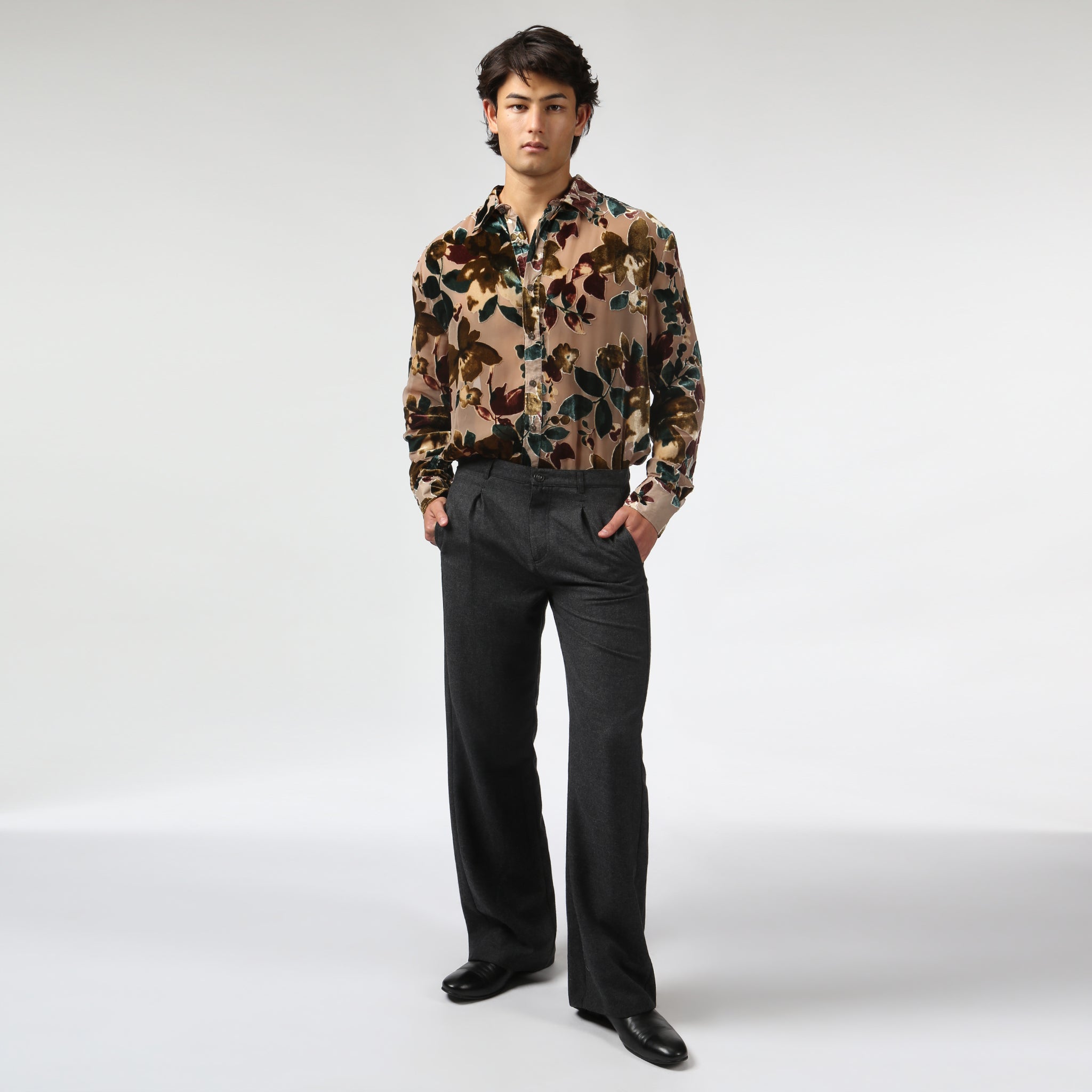 NEW- Fawn Linden Velvet Shirt