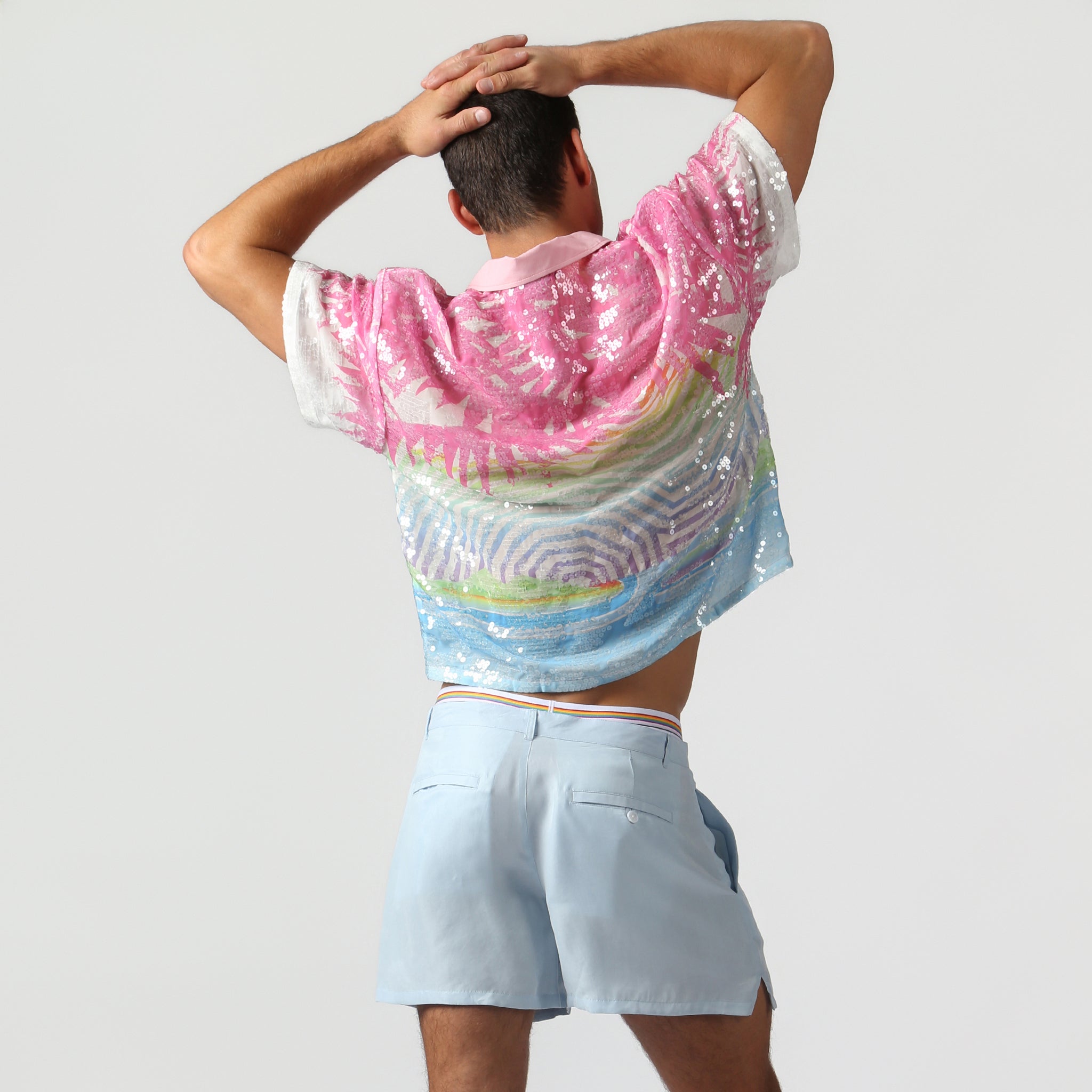 NEW- Candy Sequin Praia Shirt