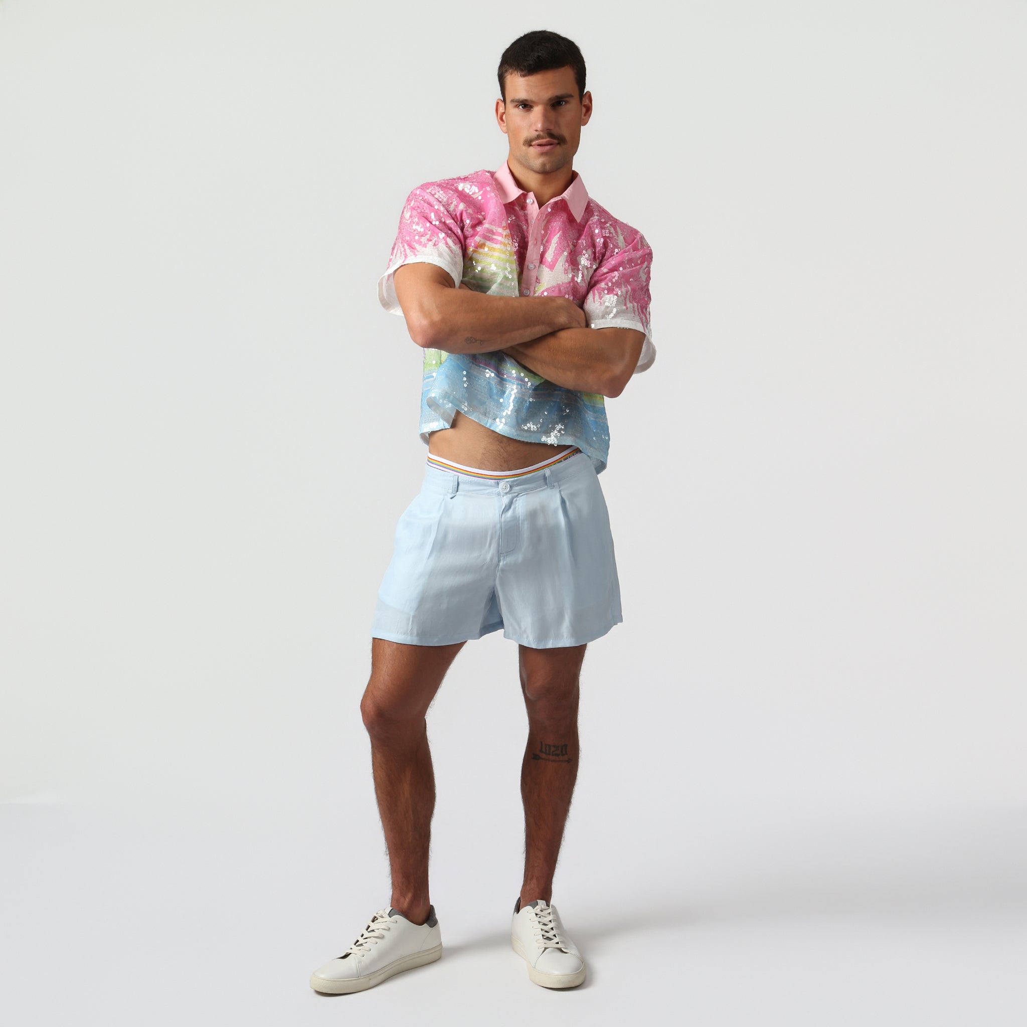 NEW- Candy Sequin Praia Shirt