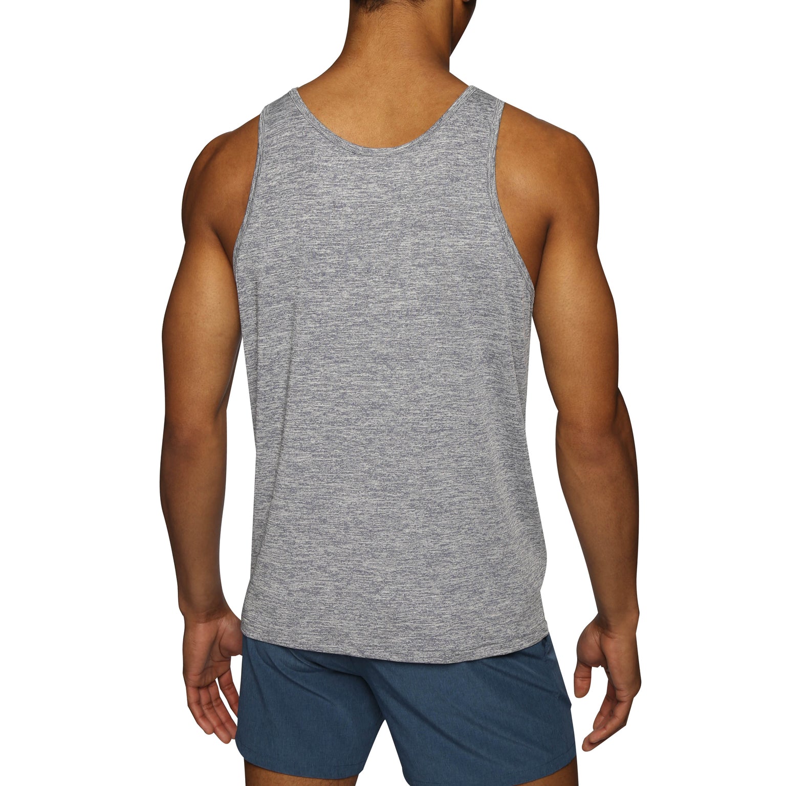 SPRING '24- Blue Quartz Melange Heather Tank Top