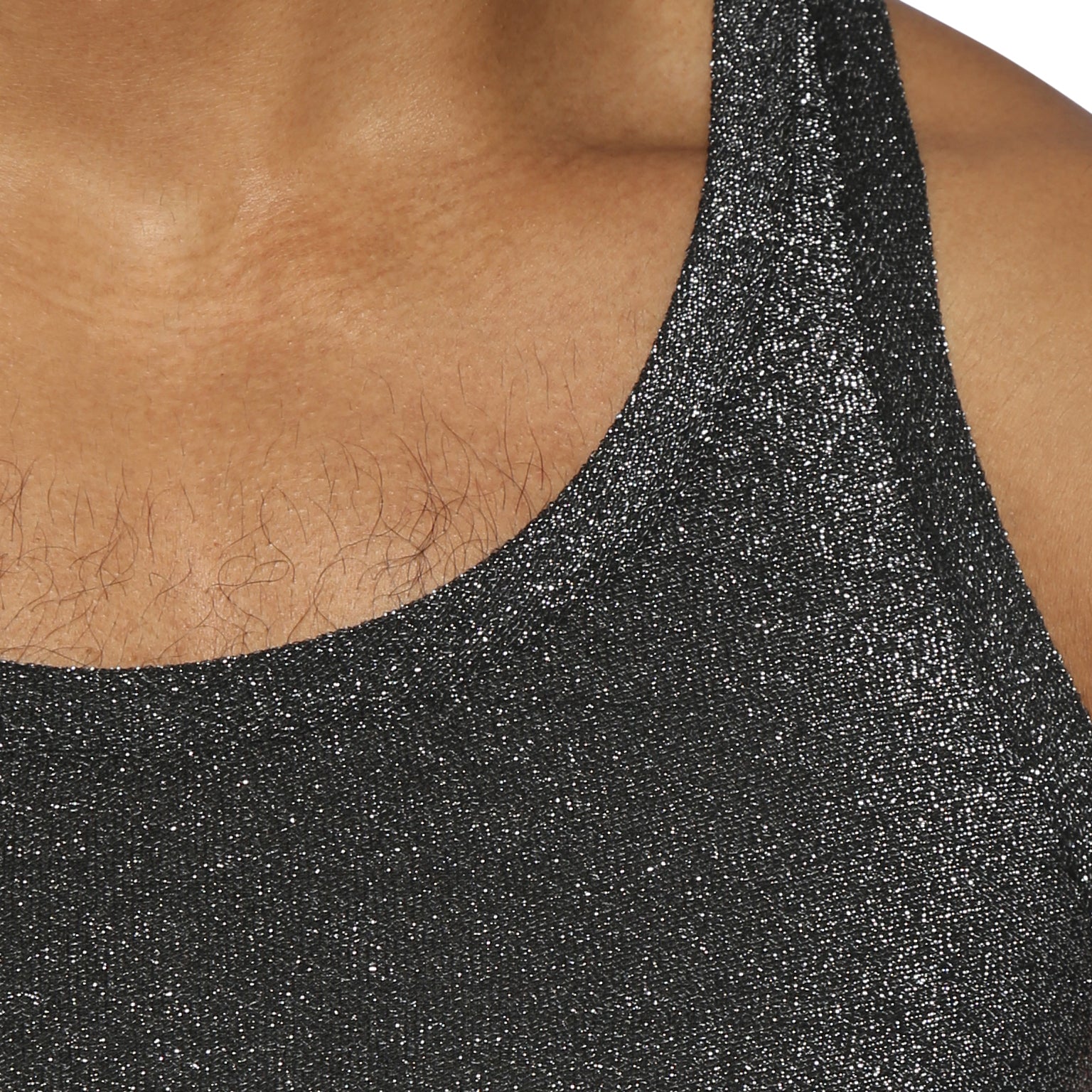 NEW ARRIVAL- Disco Black Lurex Tank