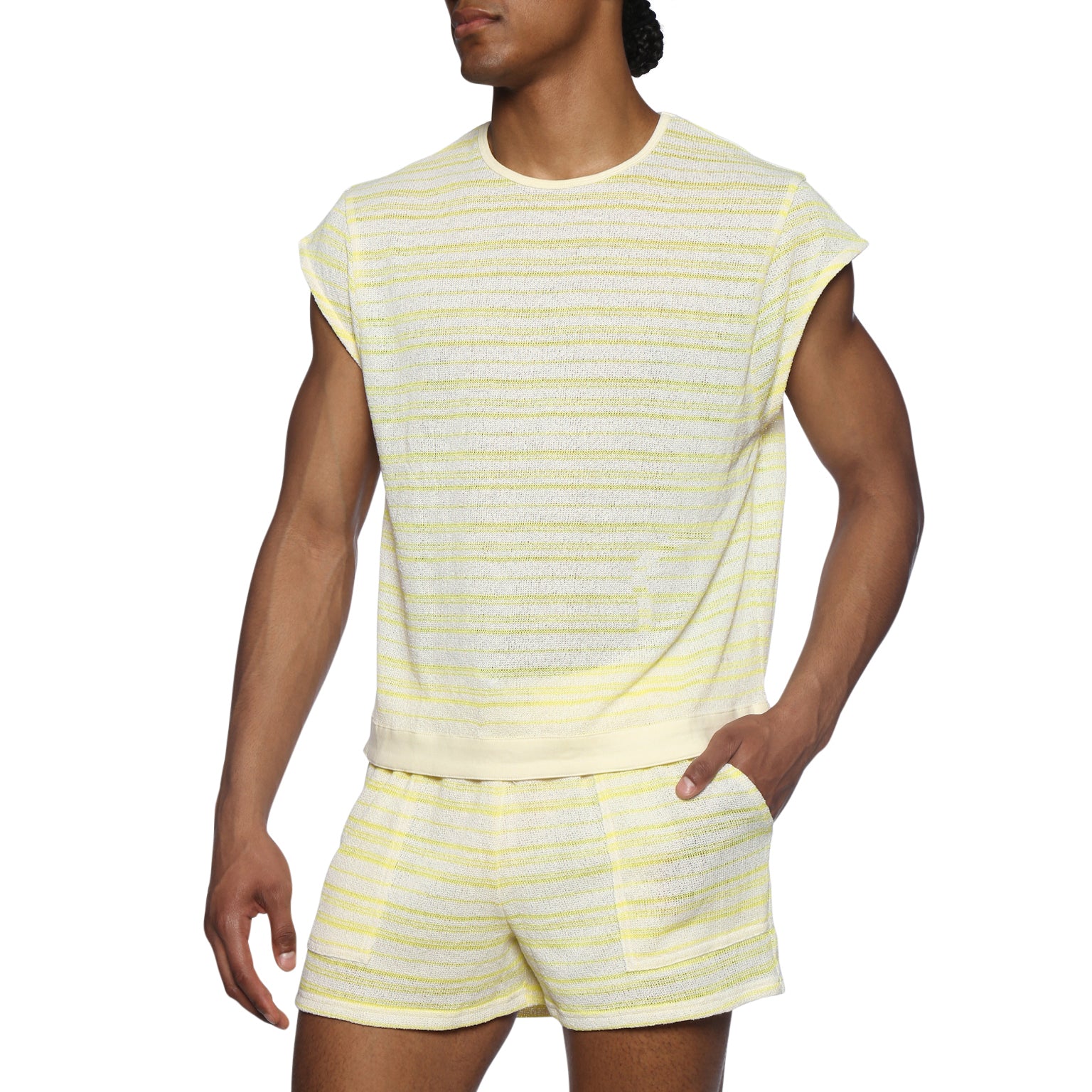 Sunbeam Seagrass Sleeveless Tee