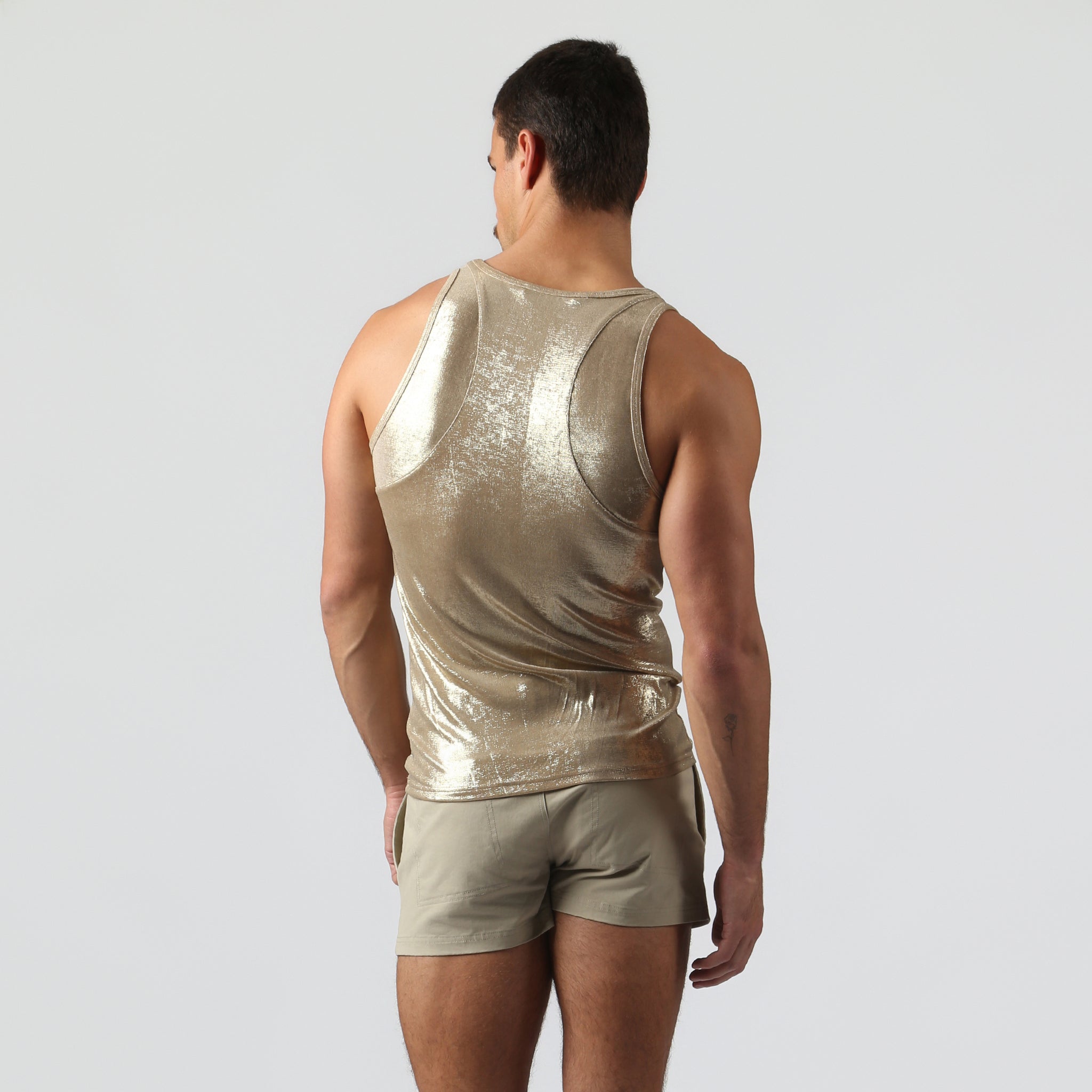 NEW- Ivory Gold Spettacolo Tank