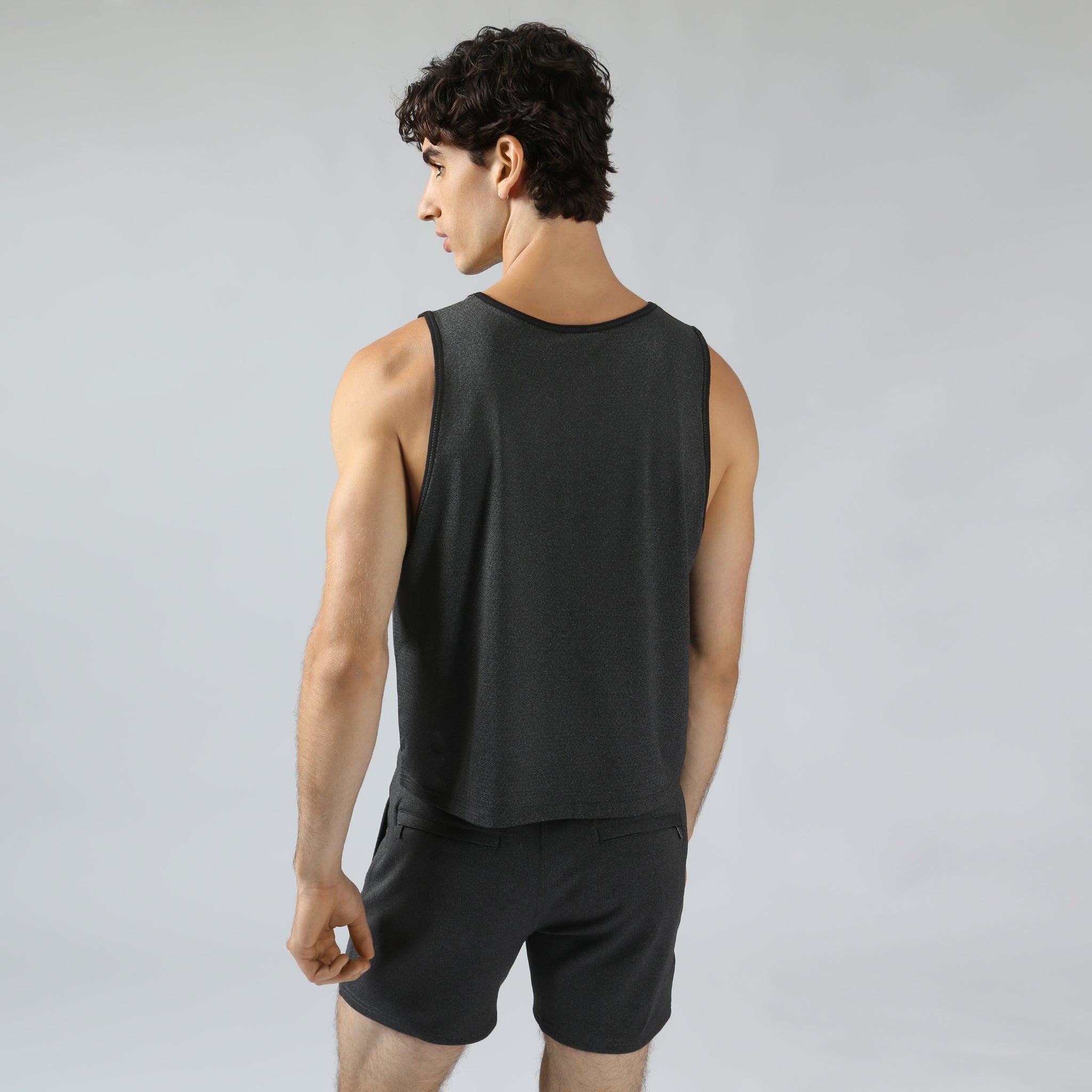 ACTIONWEAR Graphite Training Camp Muscle Tee