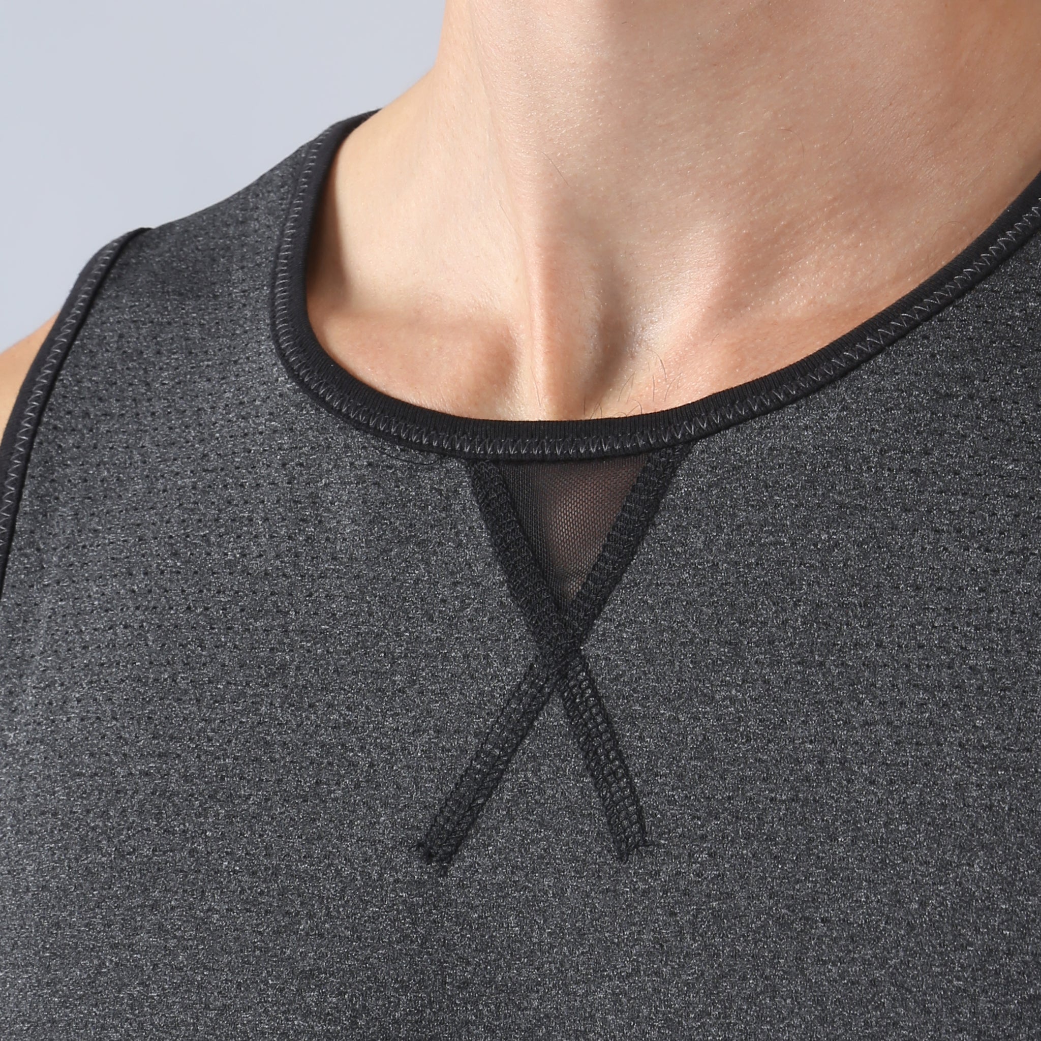 ACTIONWEAR Graphite Training Camp Muscle Tee