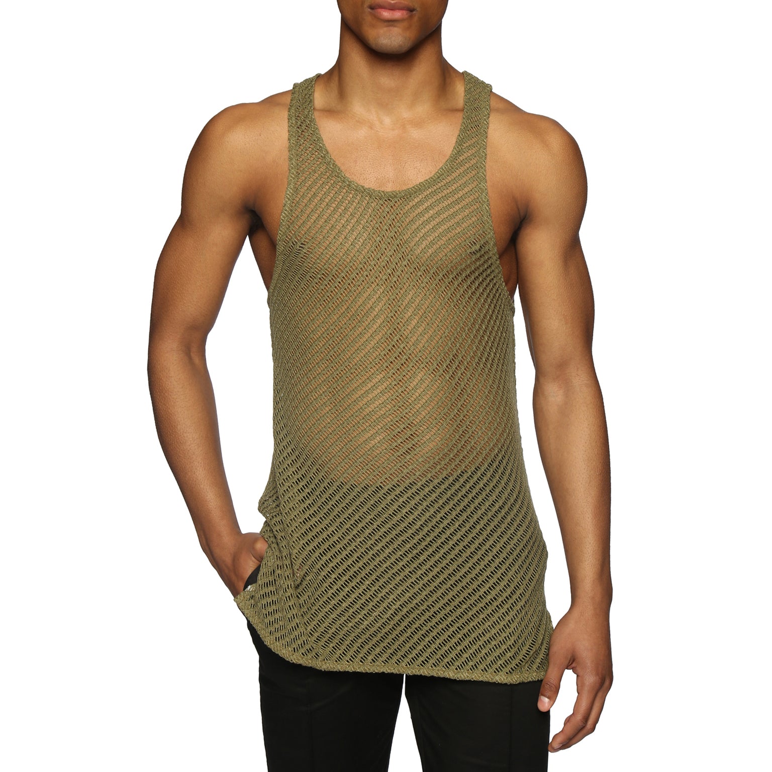 SAVE 70%- Green San Lorenzo Tank - parke & ronen