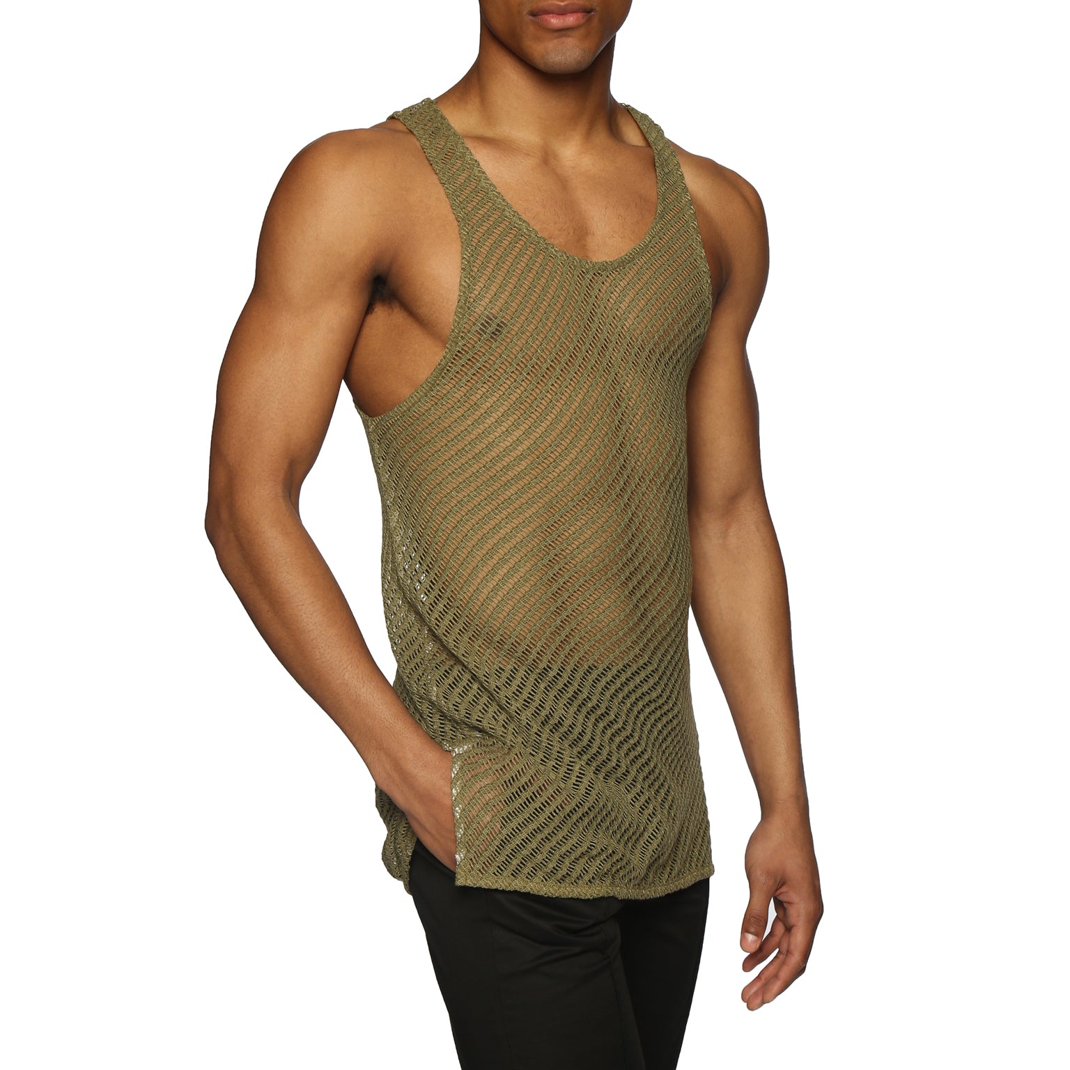SAVE 70%- Green San Lorenzo Tank - parke & ronen