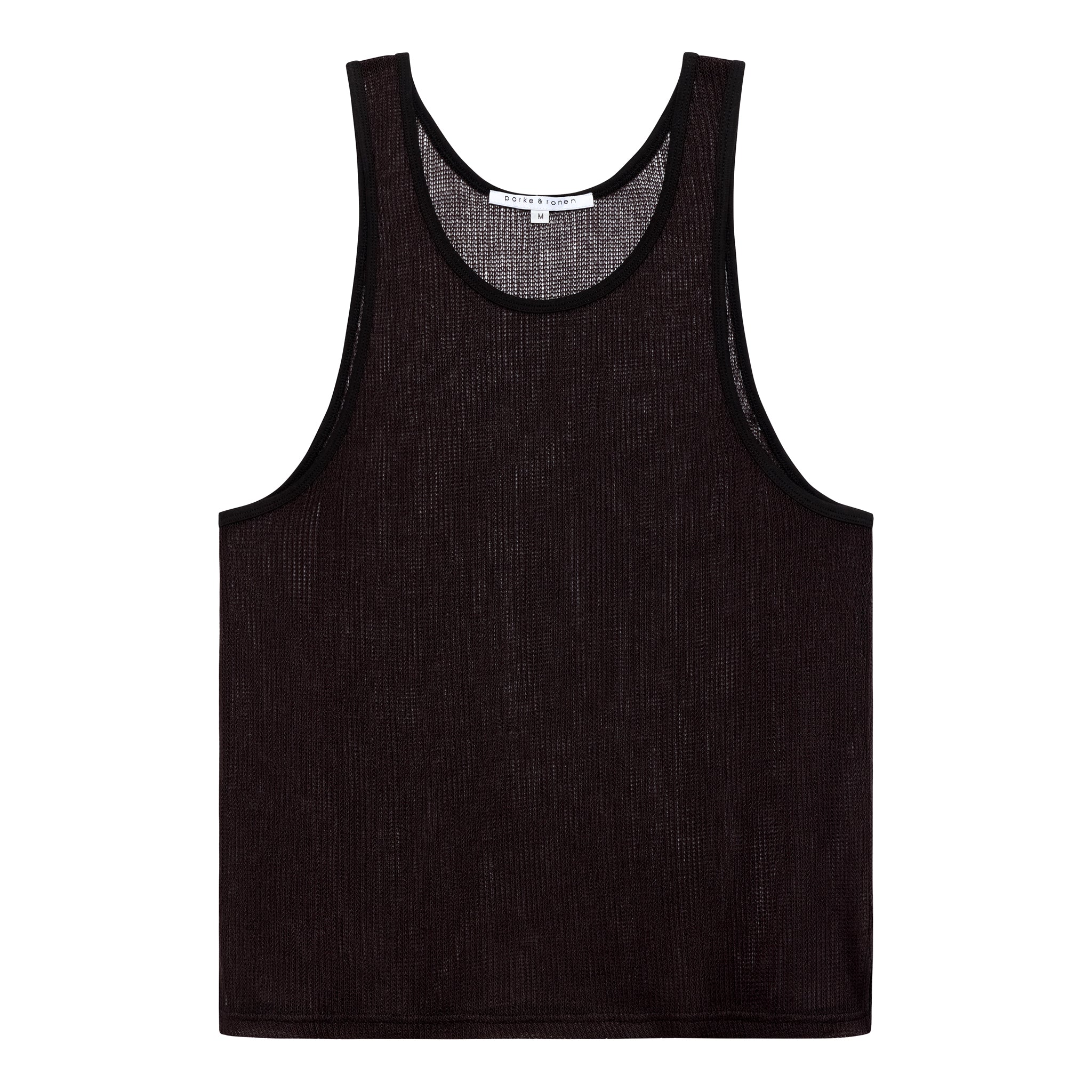NEW- Black Poolside Knit Tank - Parke & Ronen