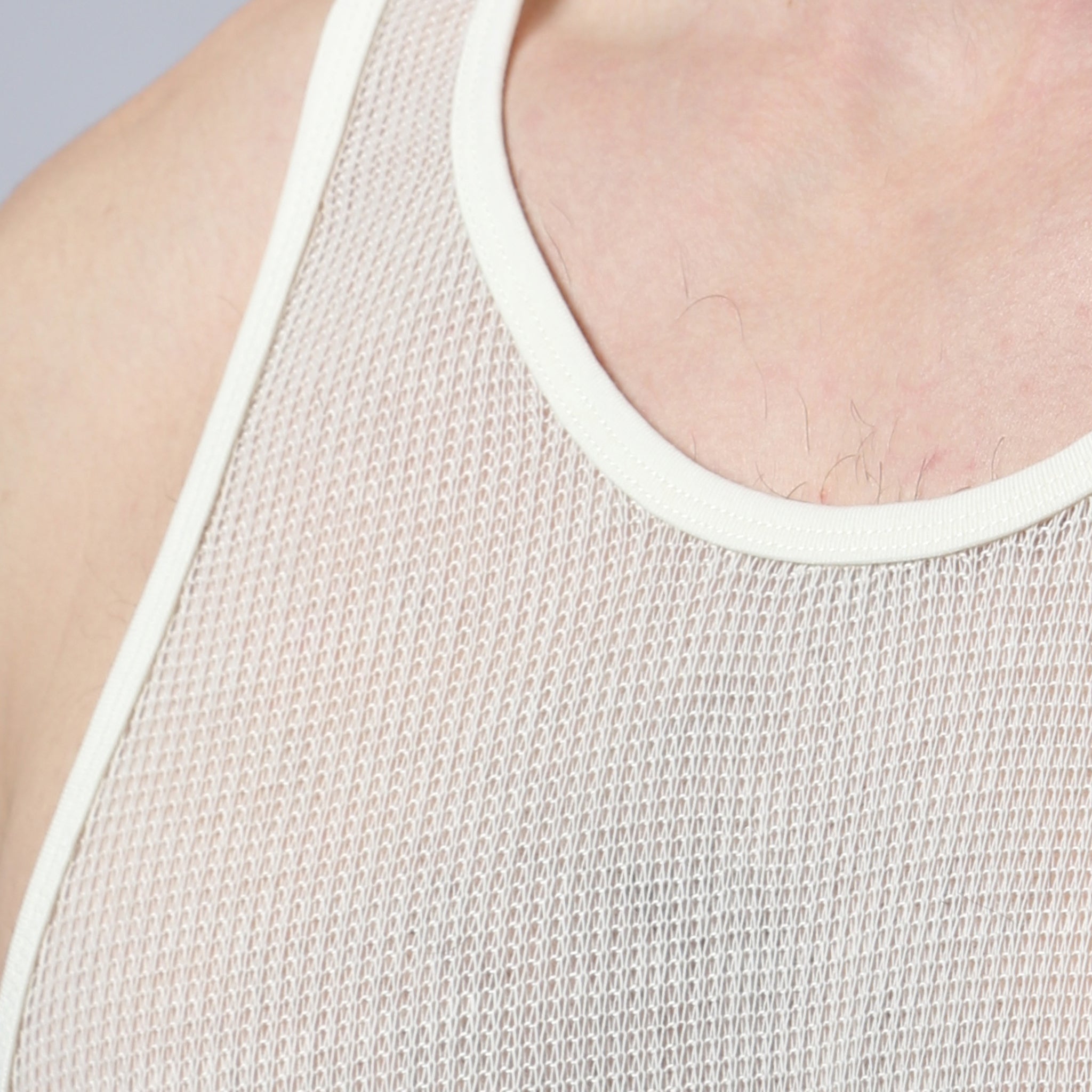 NEW- Ivory Poolside Knit Tank - Parke & Ronen