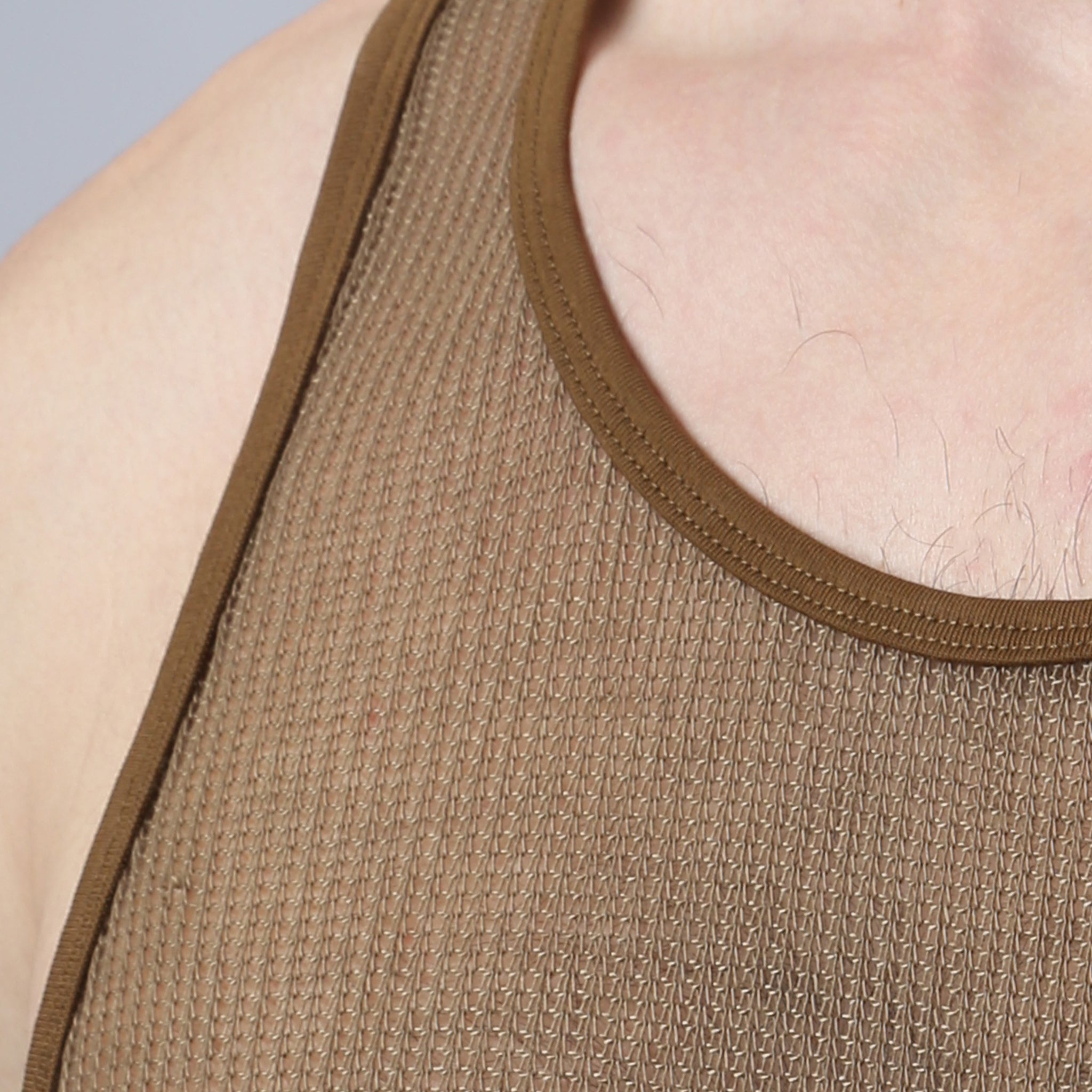 NEW- Taupe Poolside Knit Tank - Parke & Ronen