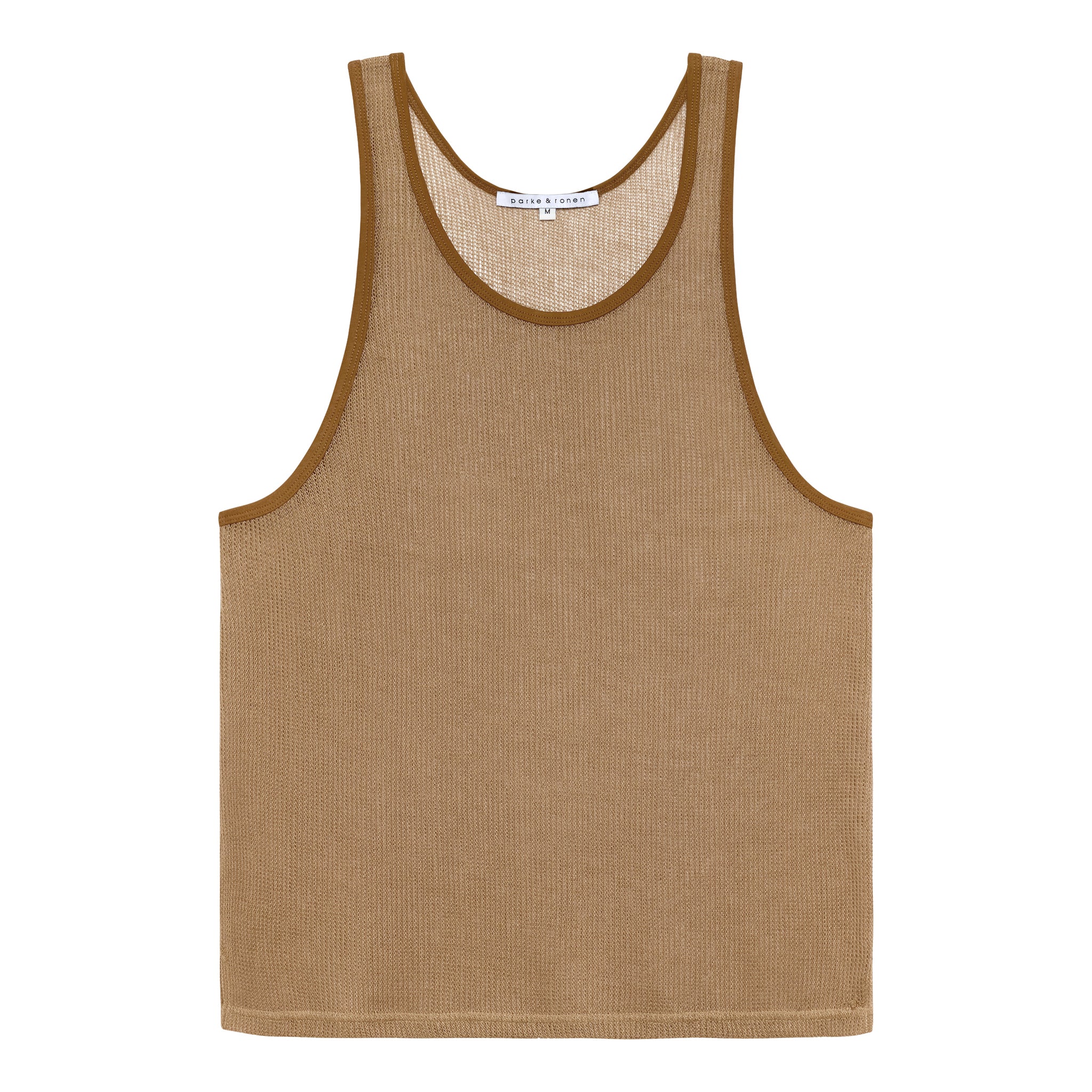 NEW- Taupe Poolside Knit Tank - Parke & Ronen