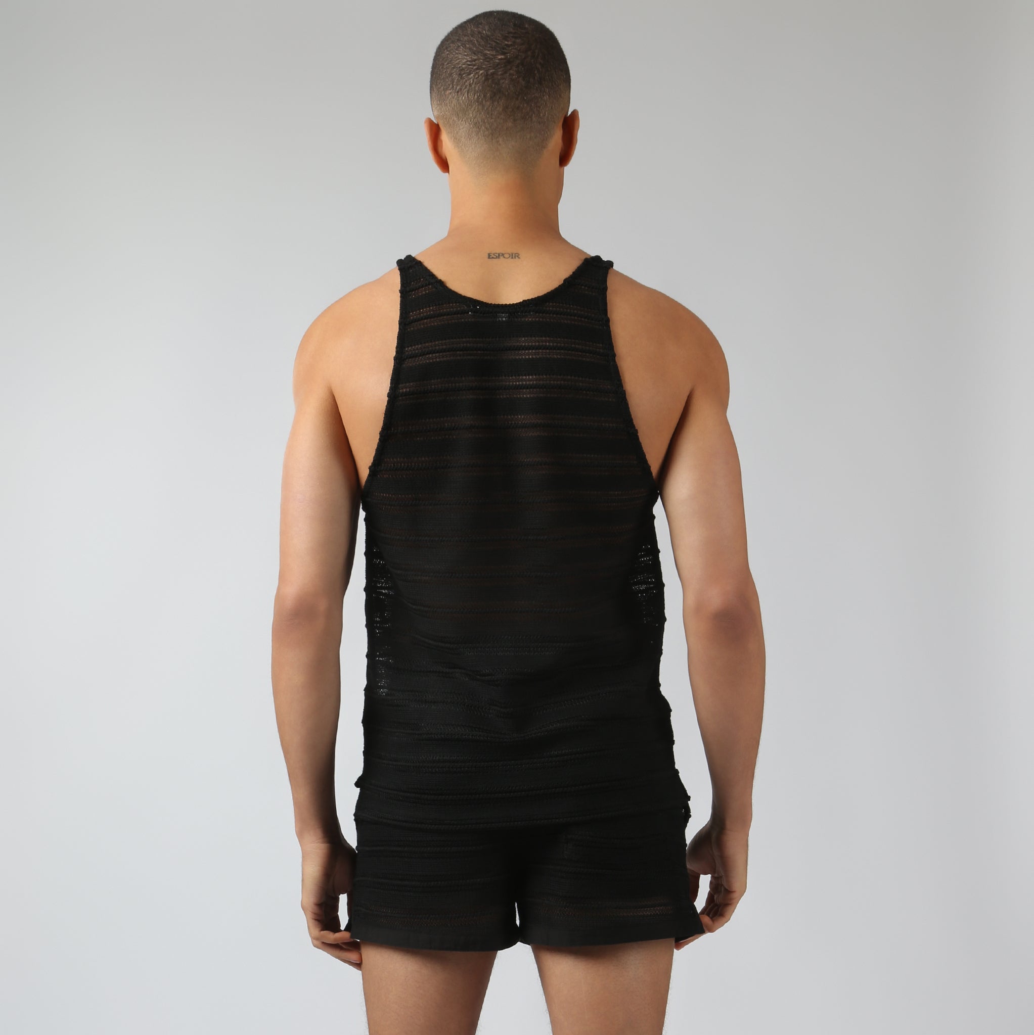 NEW- Black Sundown Knit Tank