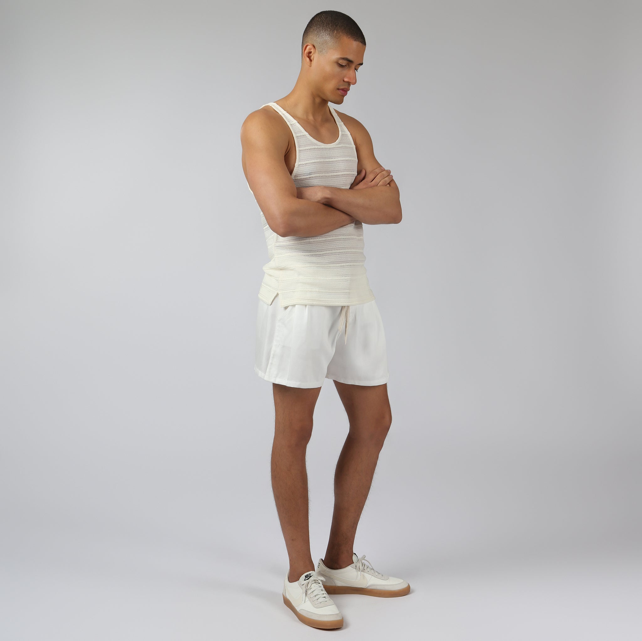 NEW- Ivory Sundown Knit Tank