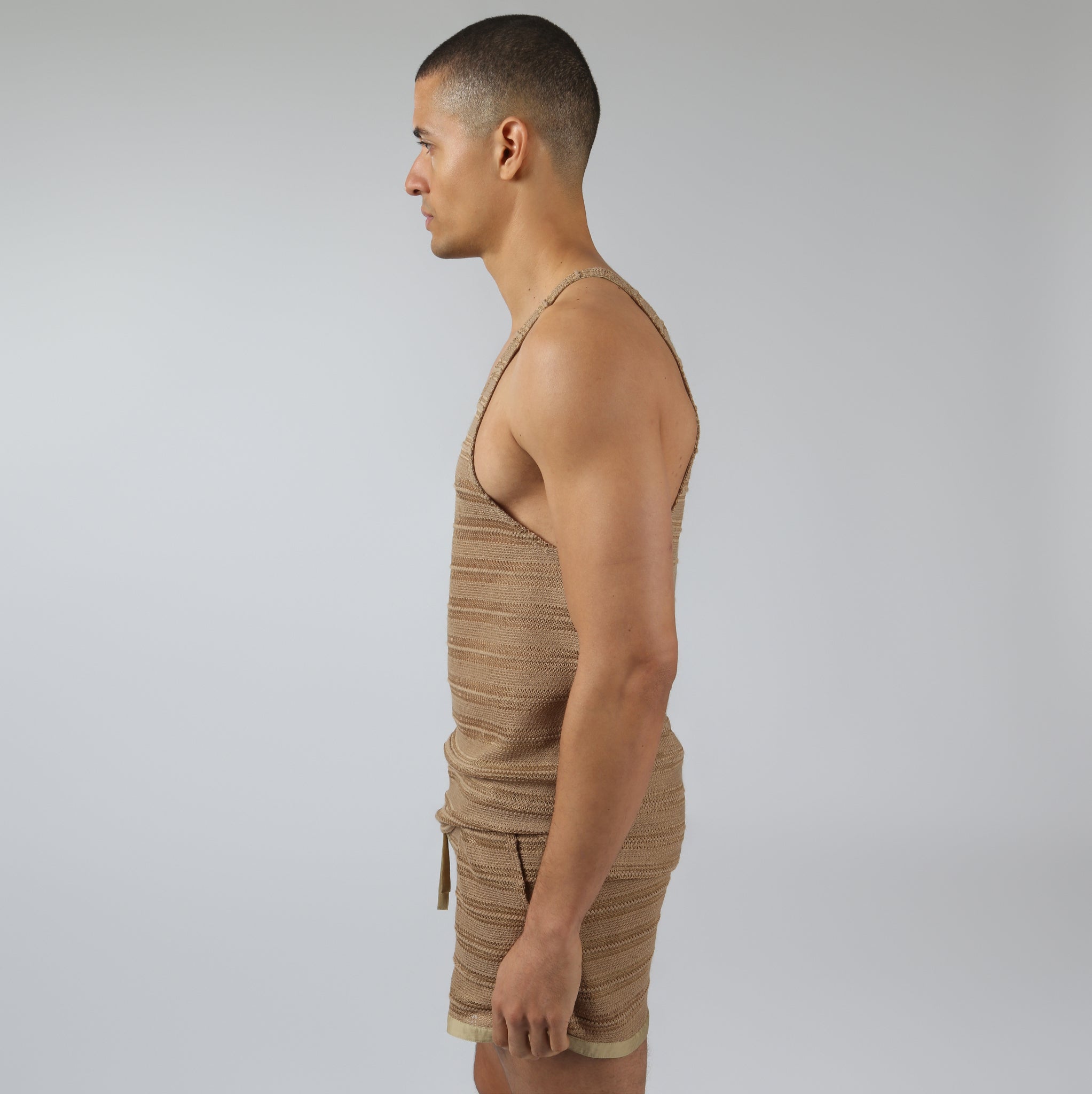 NEW- Sun Tan Sundown Knit Tank