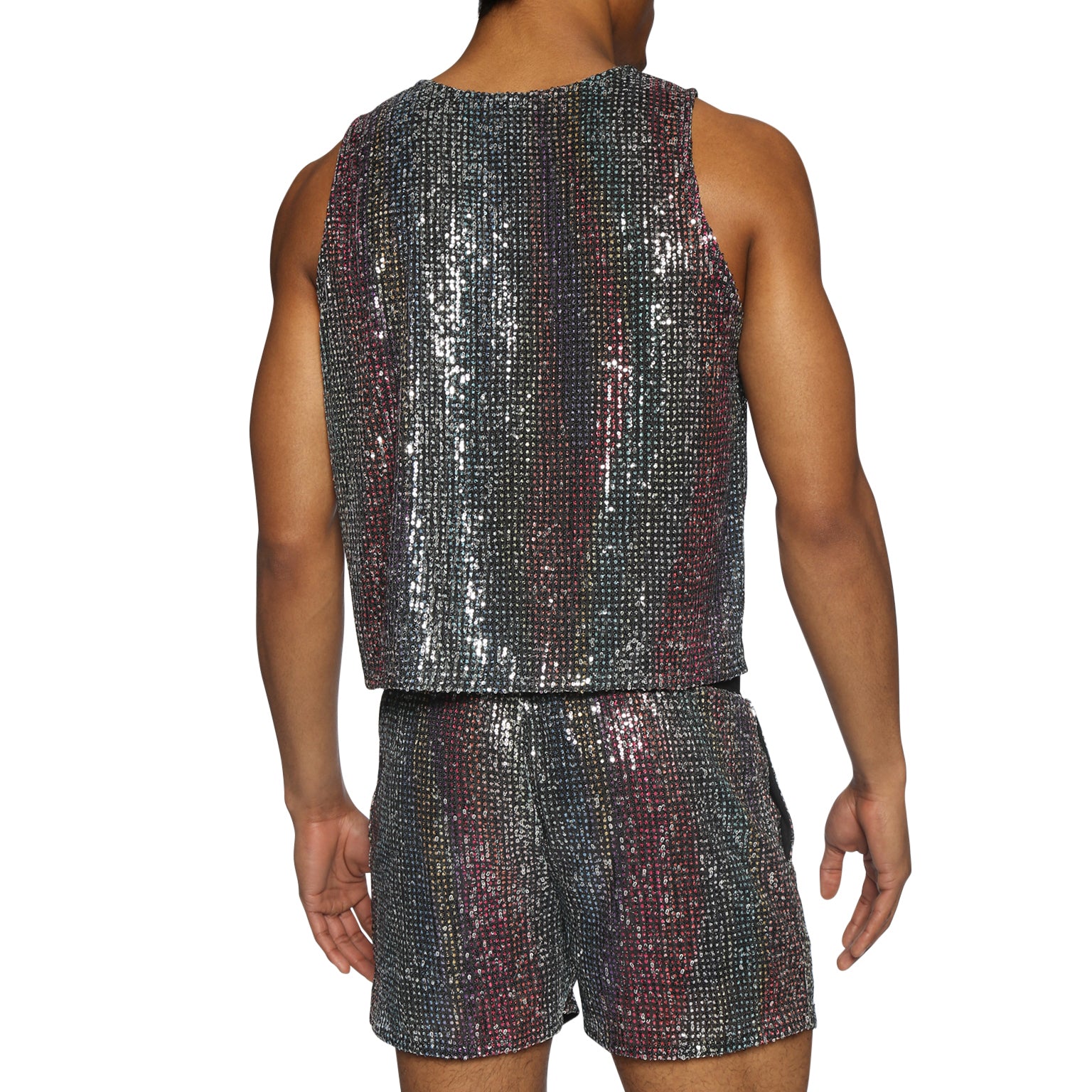 PRIDE EDITION- Funfetti Black Sequin Short