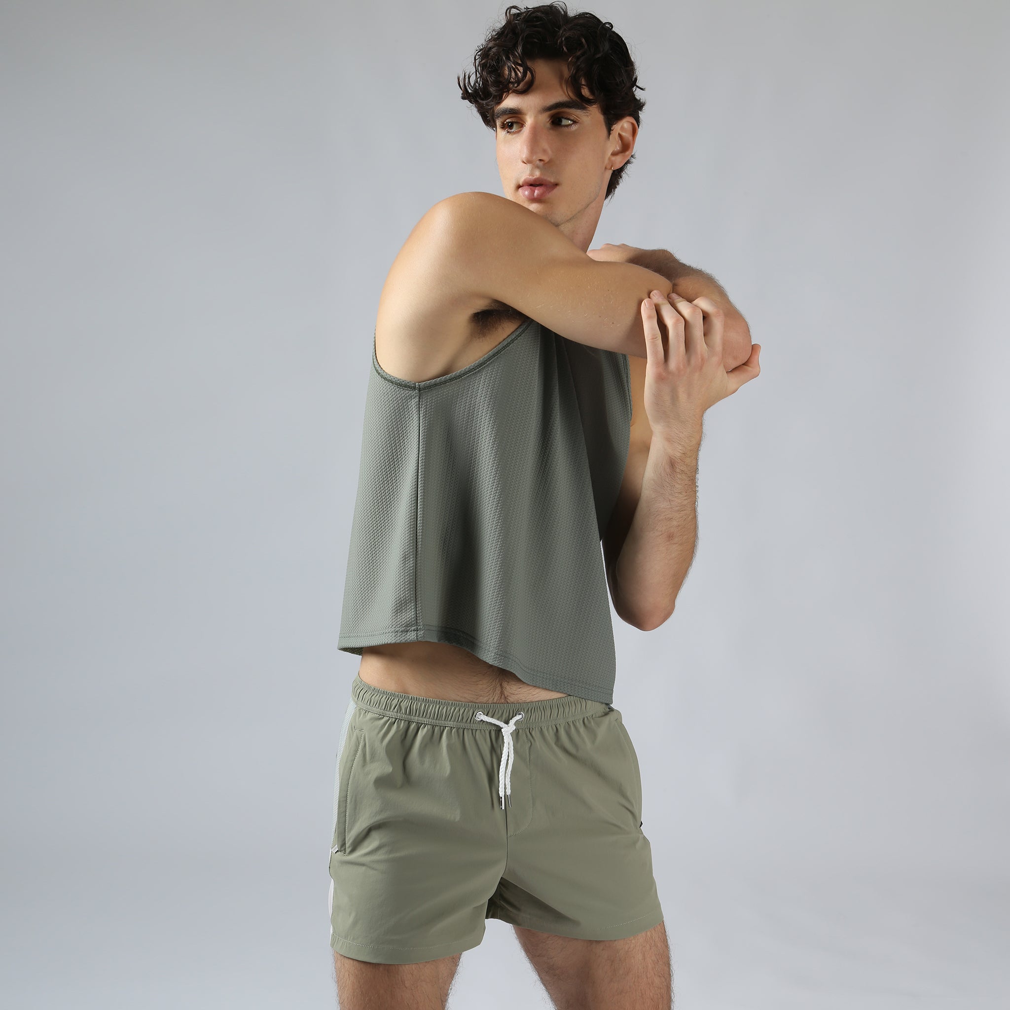 ACTIONWEAR Sage Strata Flex Muscle Tee