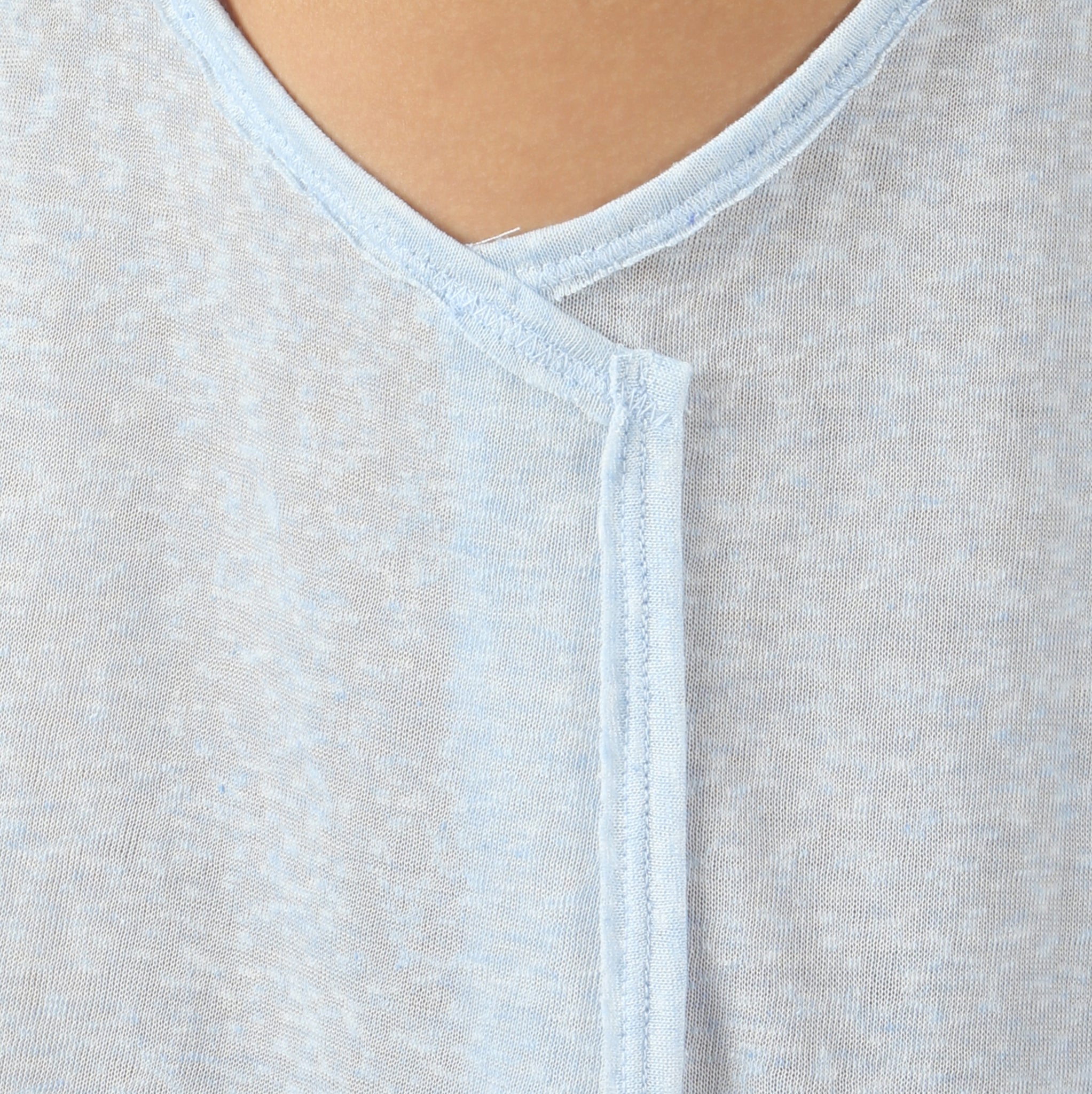 NEW- Sky Driftstone Linen Muscle Tee