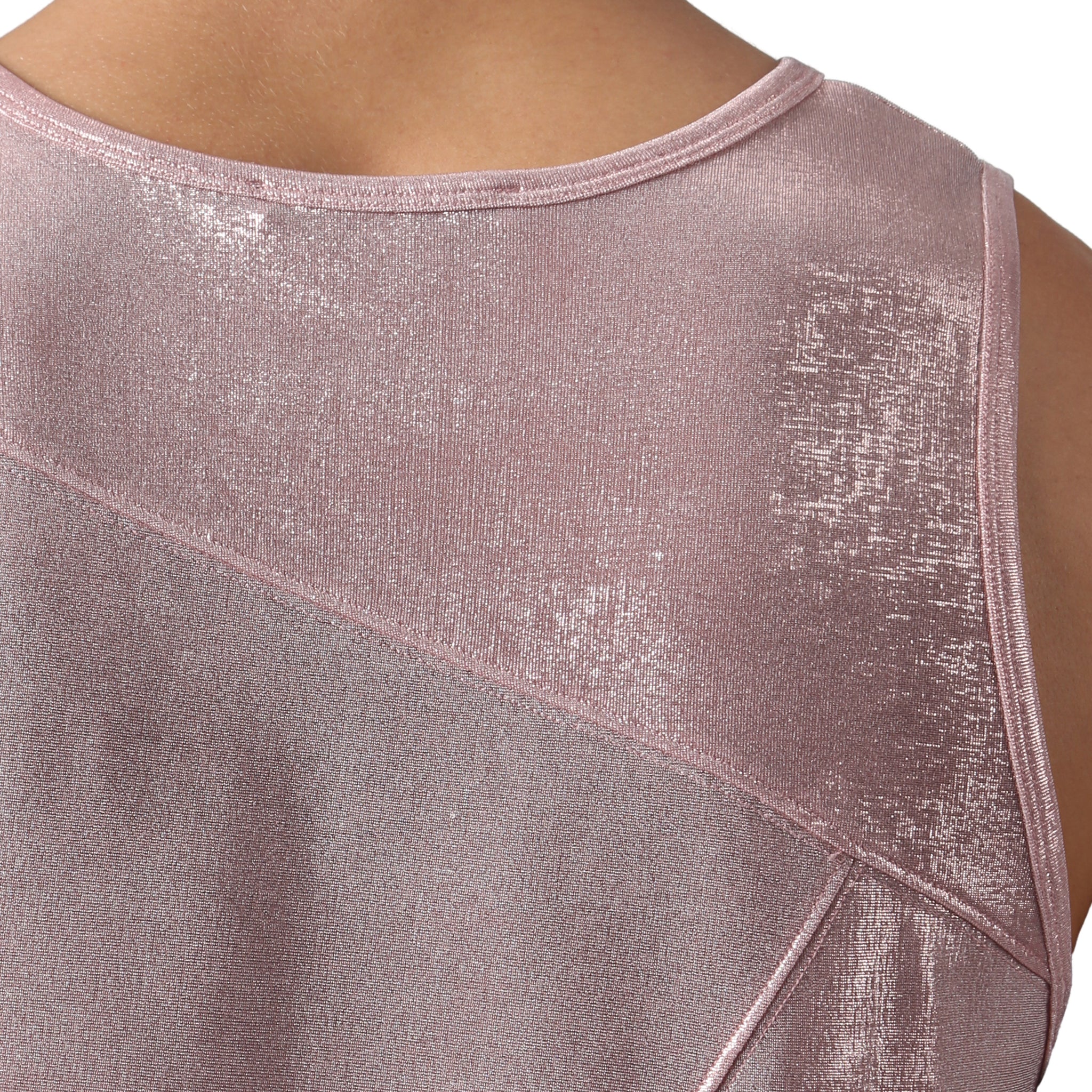 NEW- Rose Gold Spettacolo Muscle Tee