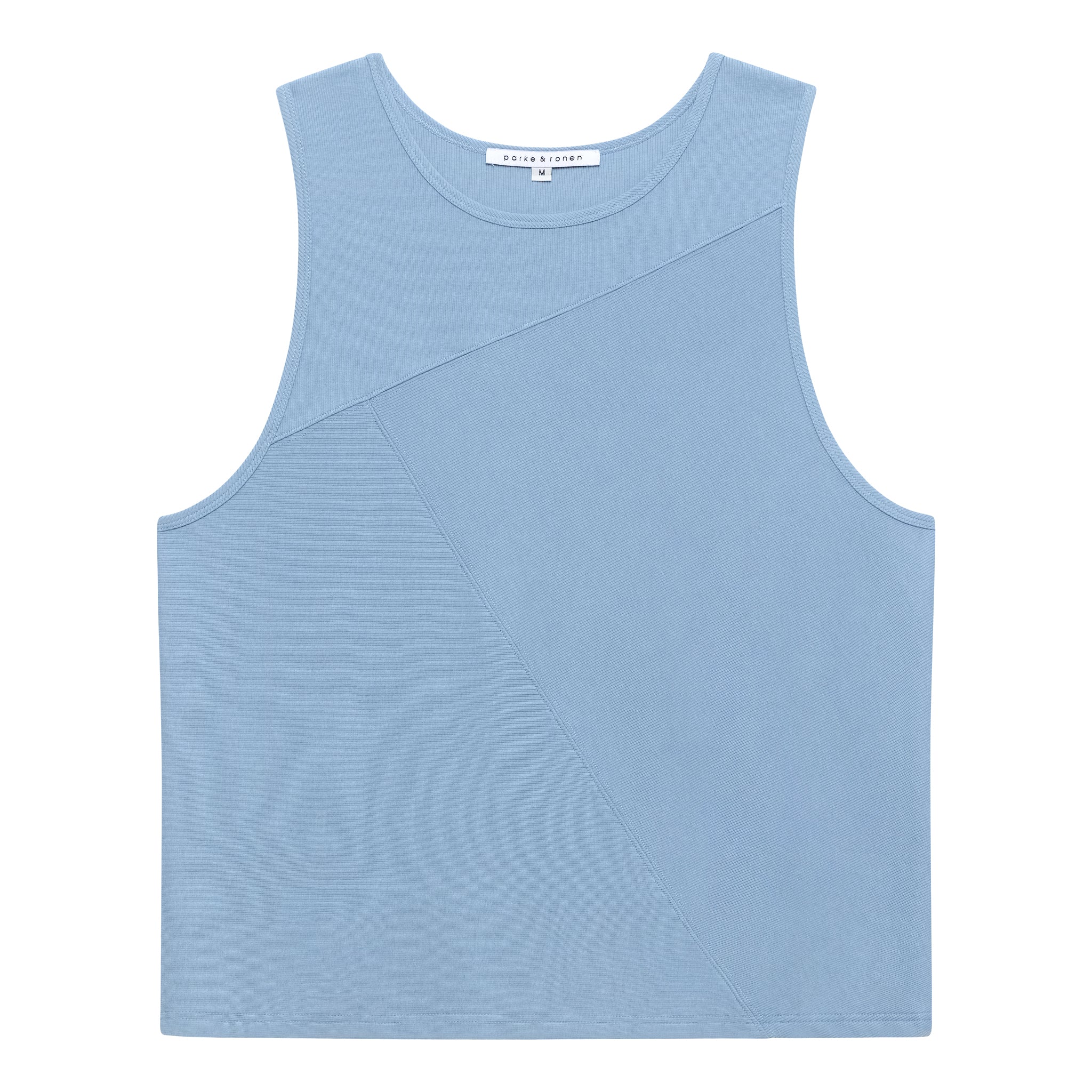 NEW- Sky Beach Walk Rib Muscle Tee - Parke & Ronen
