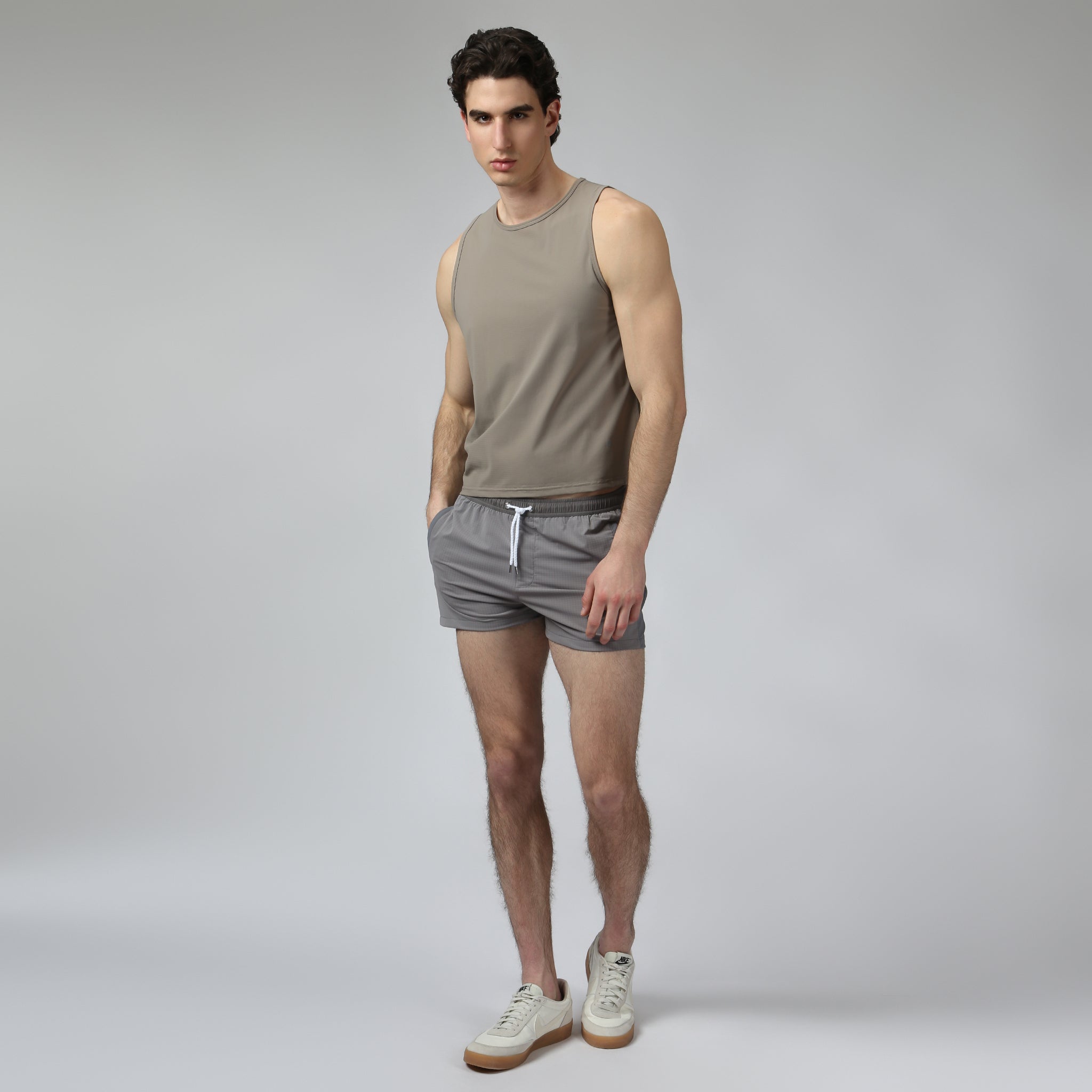 Sand Bar Kinetic Rib Muscle Tee - Parke & Ronen
