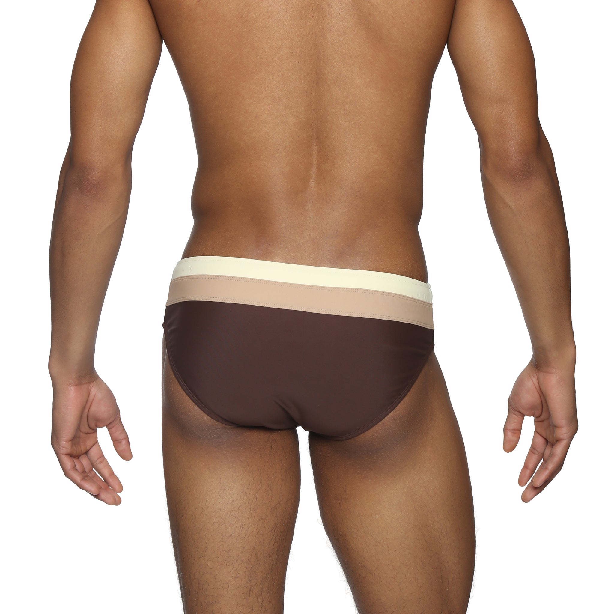 Coffee Colorblock Meridian Bikini - Parke & Ronen