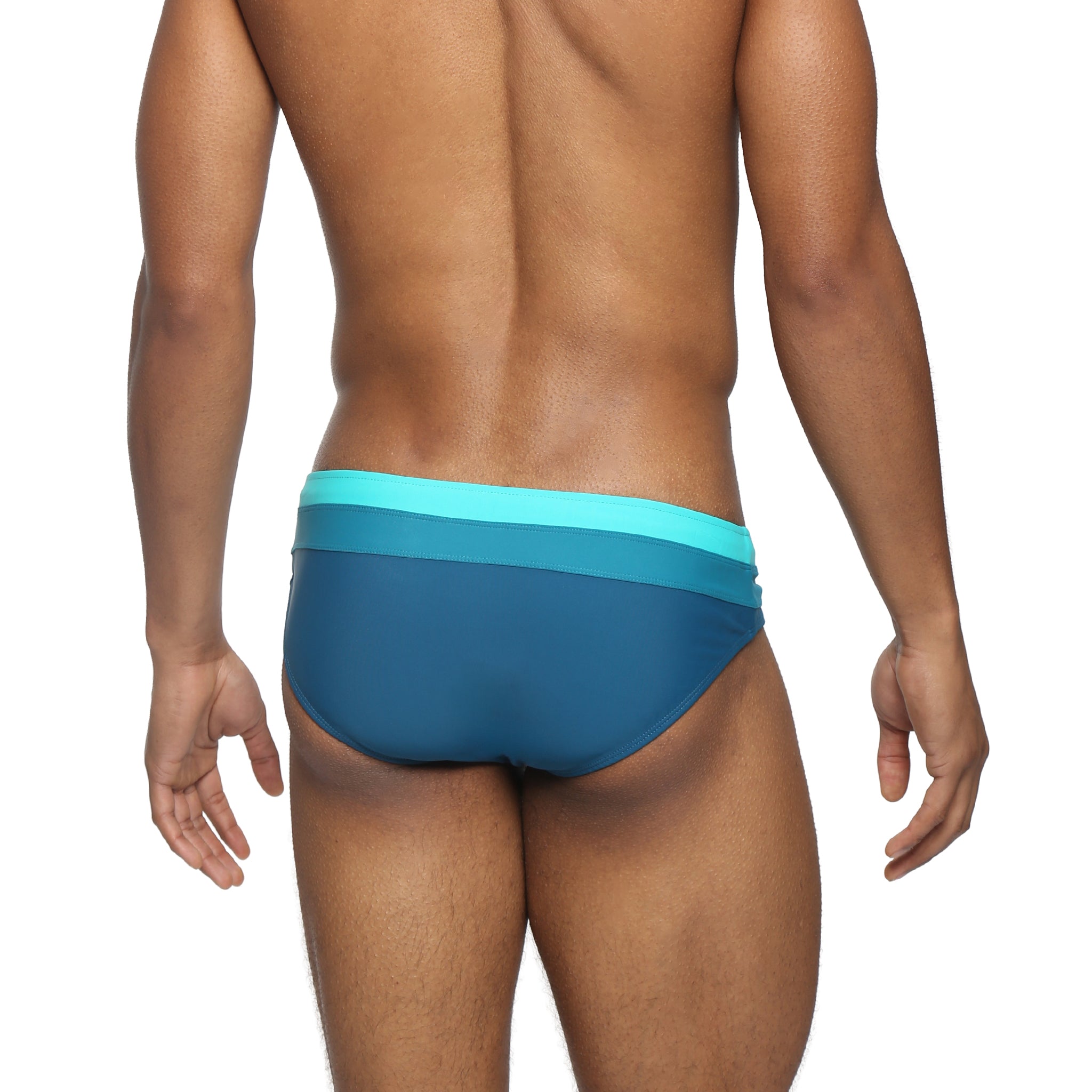 NEW- Teal Colorblock Meridian Bikini
