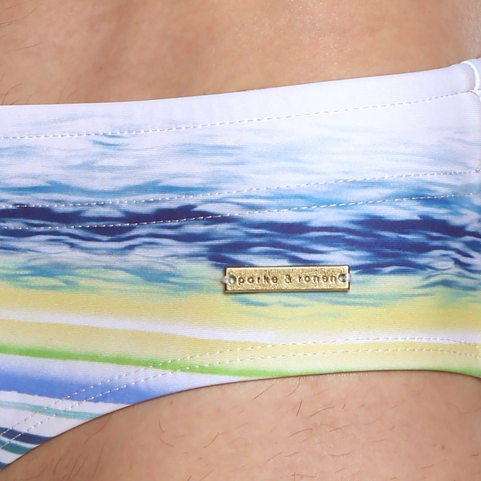 RESORT '24- Lago Verbena Print Meridian Bikini