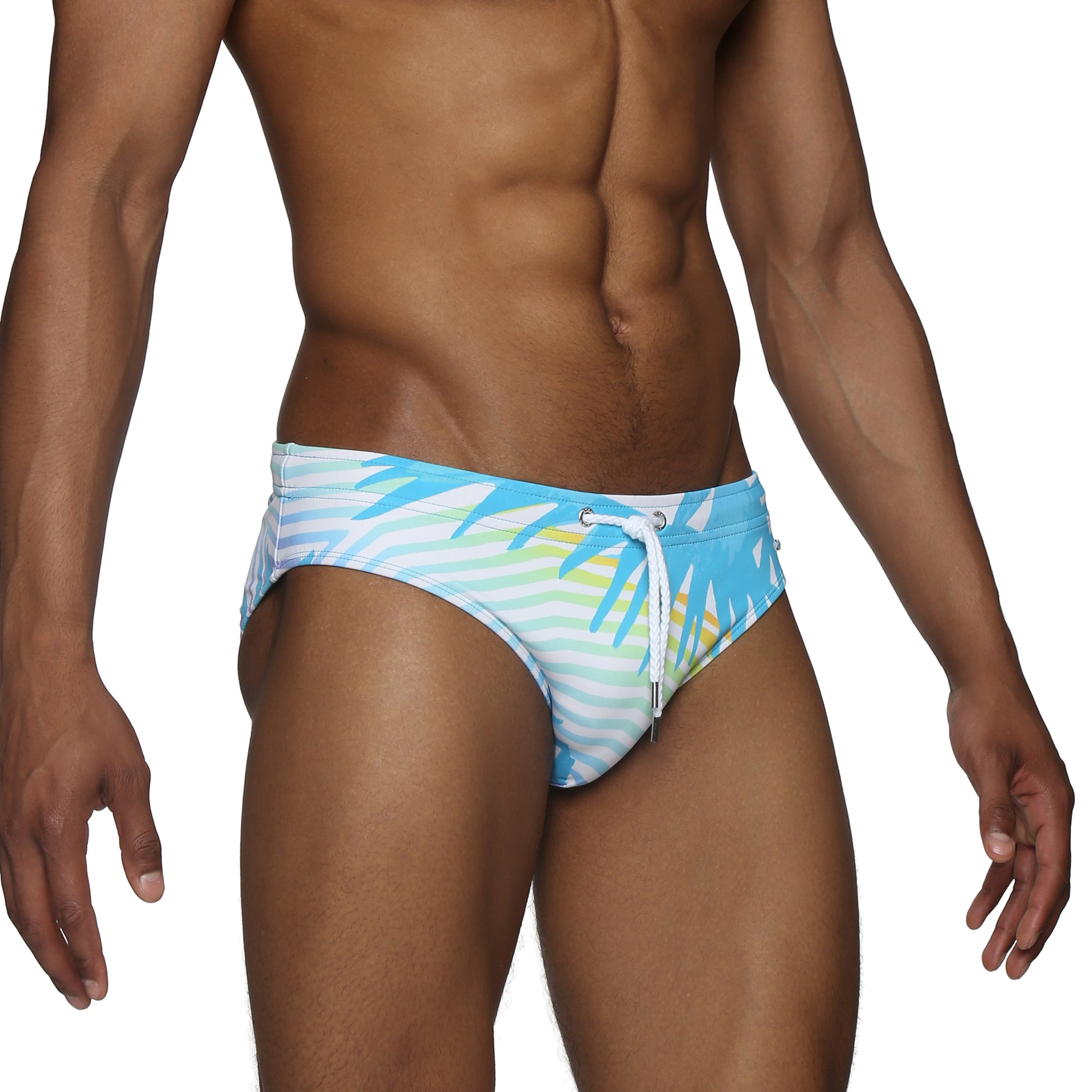Azure Praia Print Meridian Bikini - Parke & Ronen
